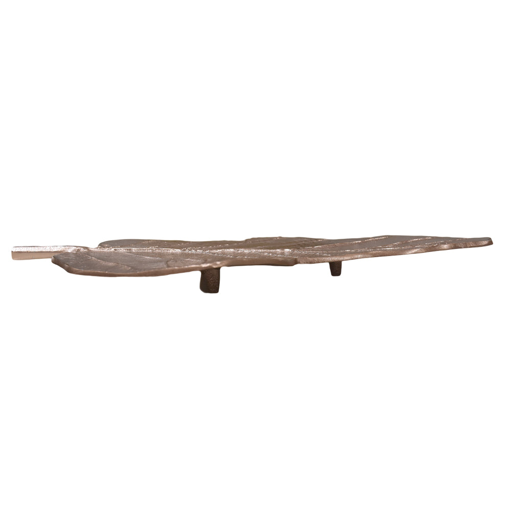 Foliage Aluminium Decorative Tray