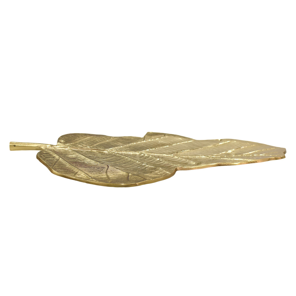Foliage Aluminium Decorative Tray