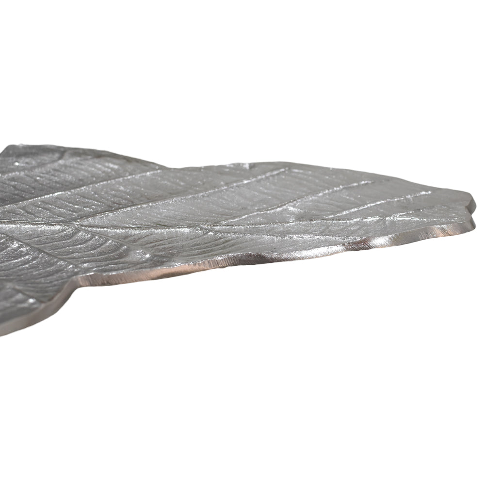 Foliage Aluminium Decorative Tray
