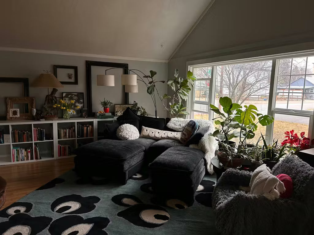 Rivan Hand Tufted Wool Area Rug