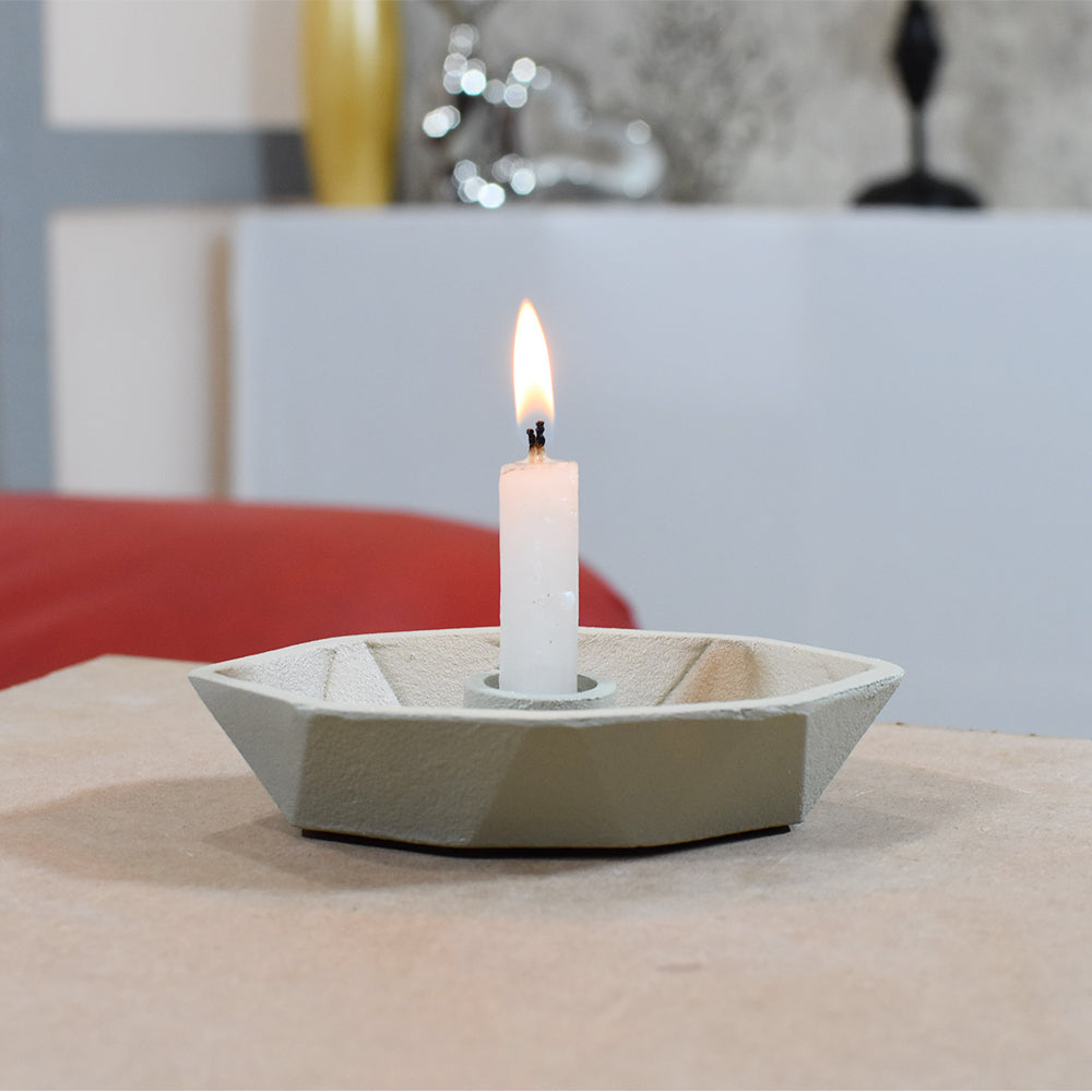 Handmade Aluminum Tea Light Candle Holder