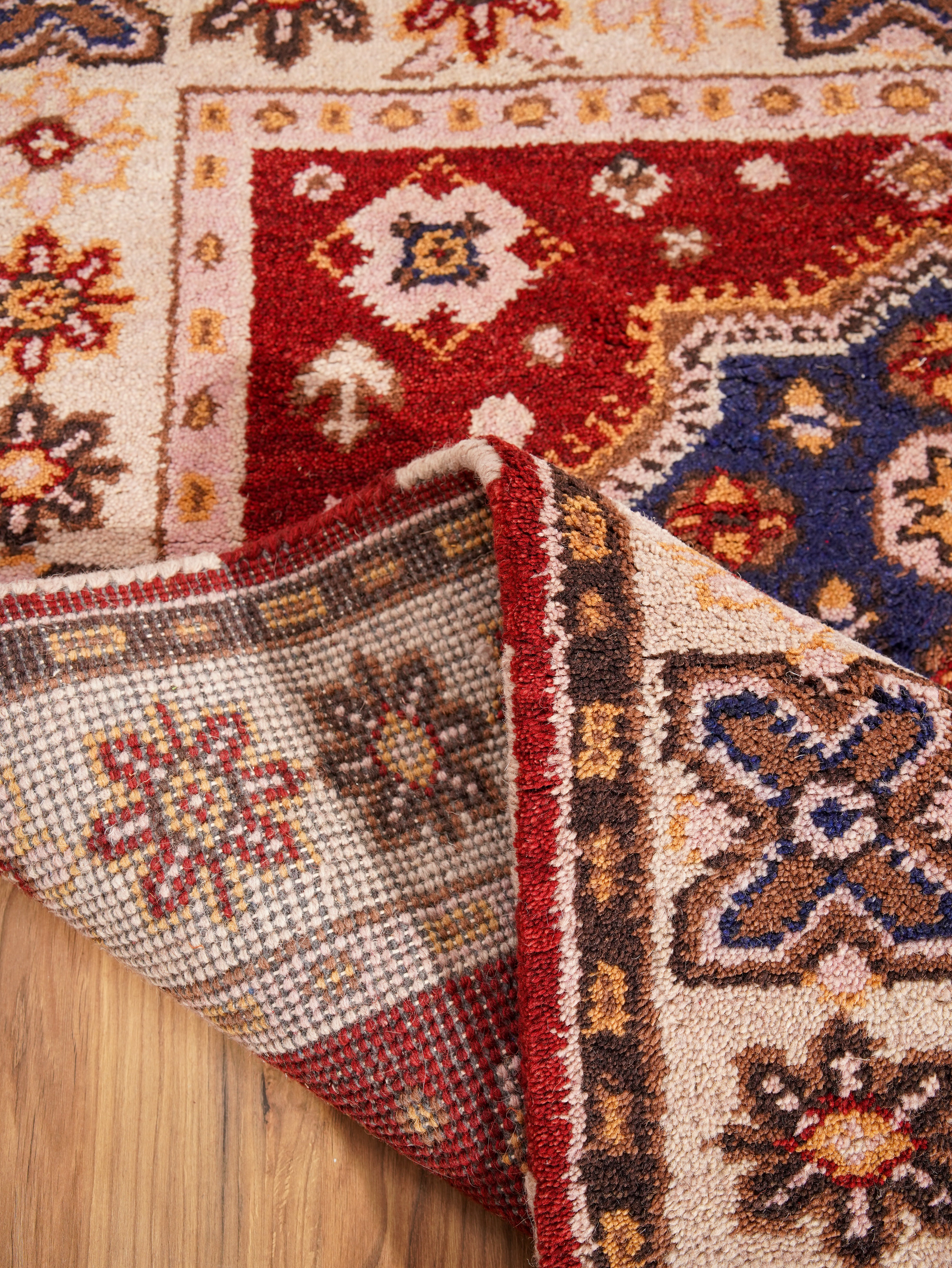Veerana Hand Knotted Oriental Area Rug