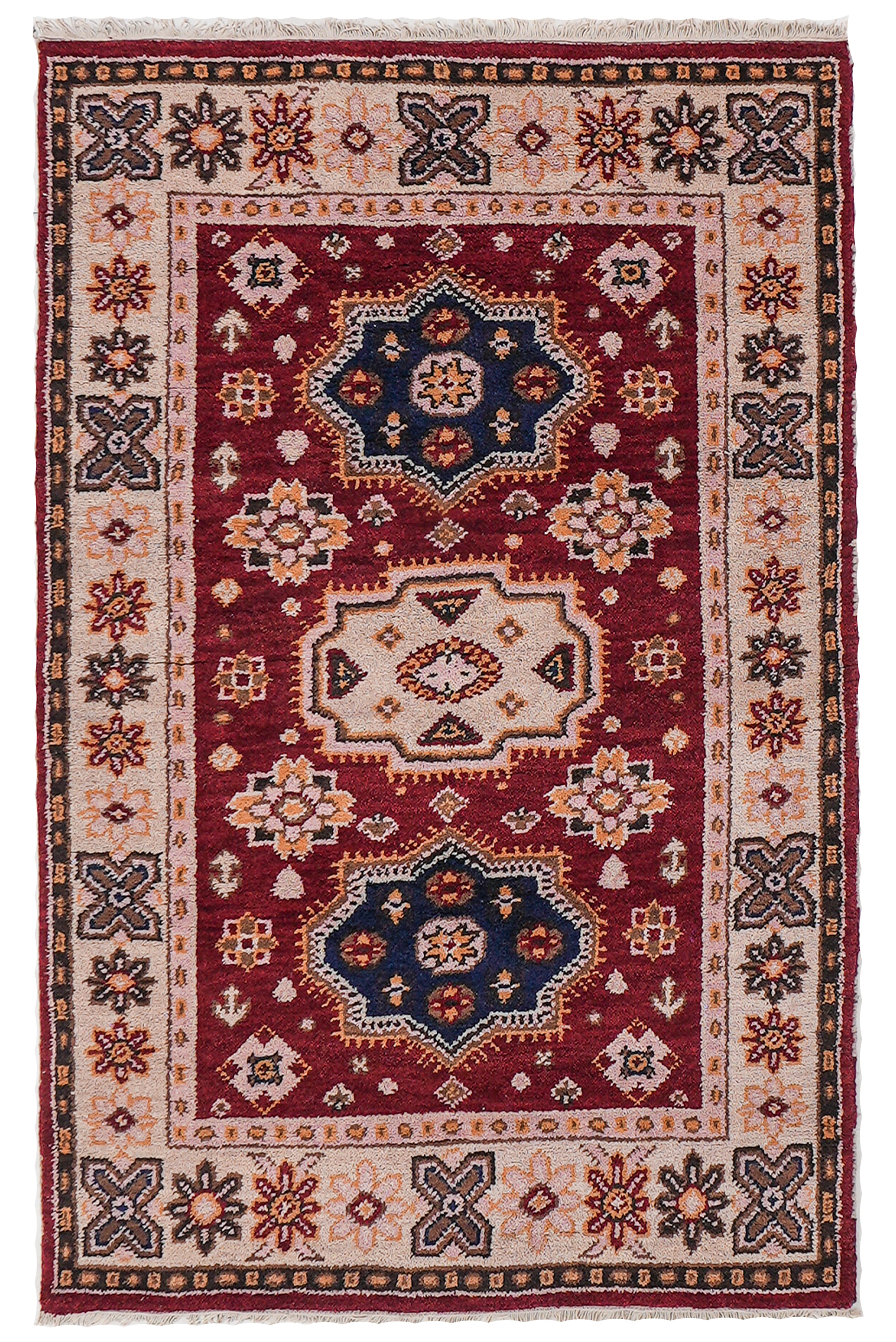 Veerana Hand Knotted Oriental Area Rug