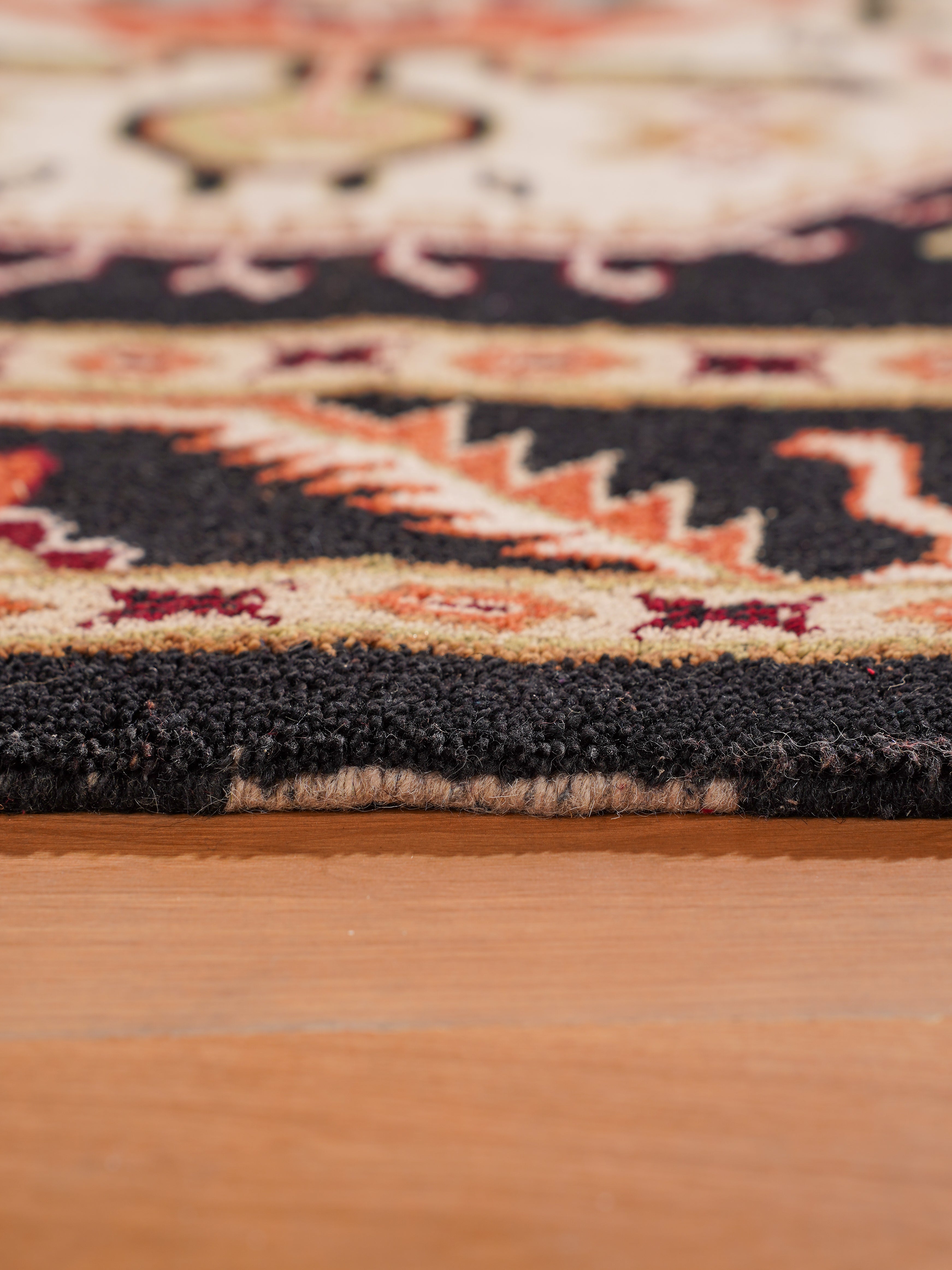 Kavi Hand Knotted Oriental Area Rug