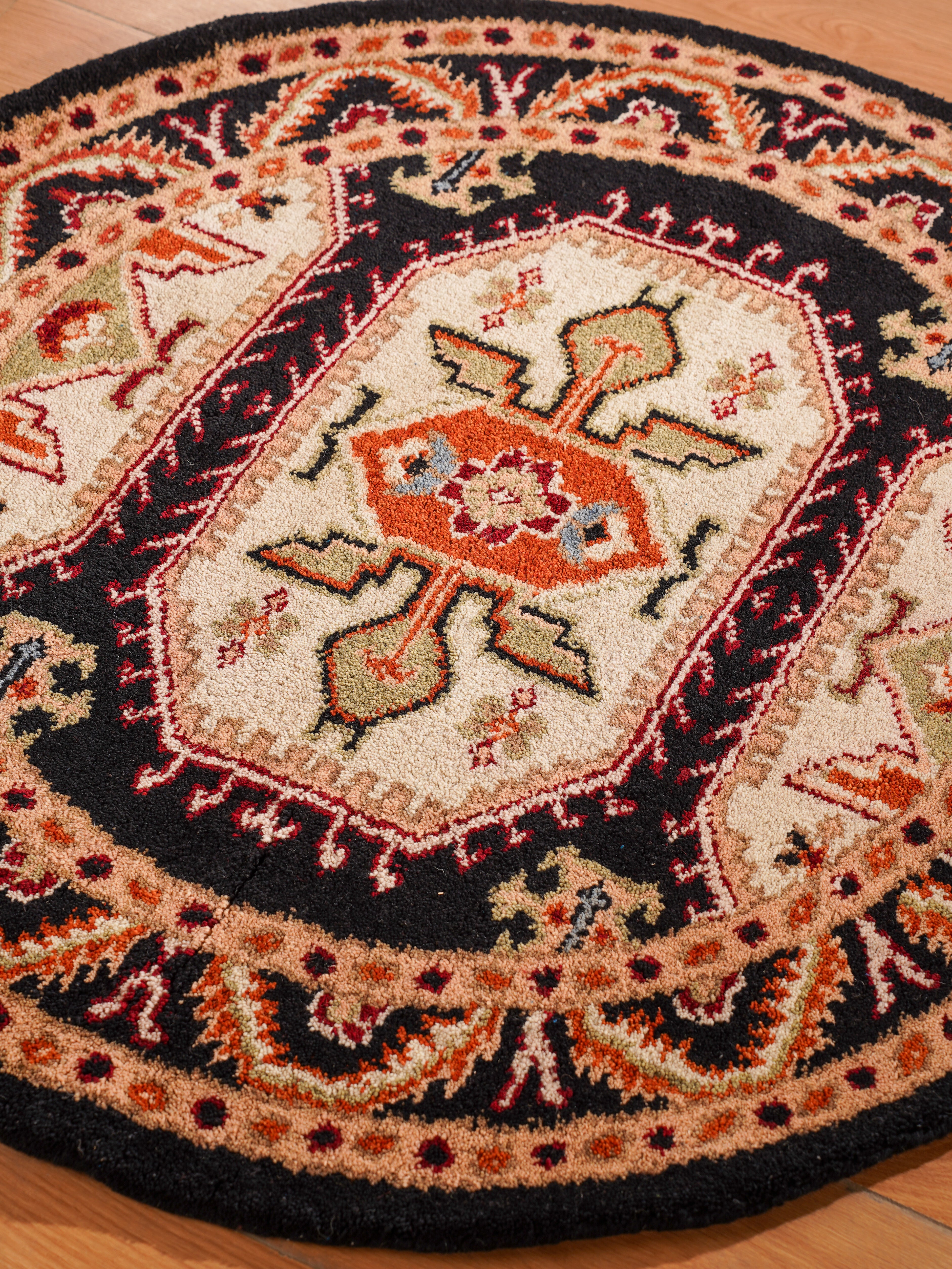 Kavi Hand Knotted Oriental Area Rug
