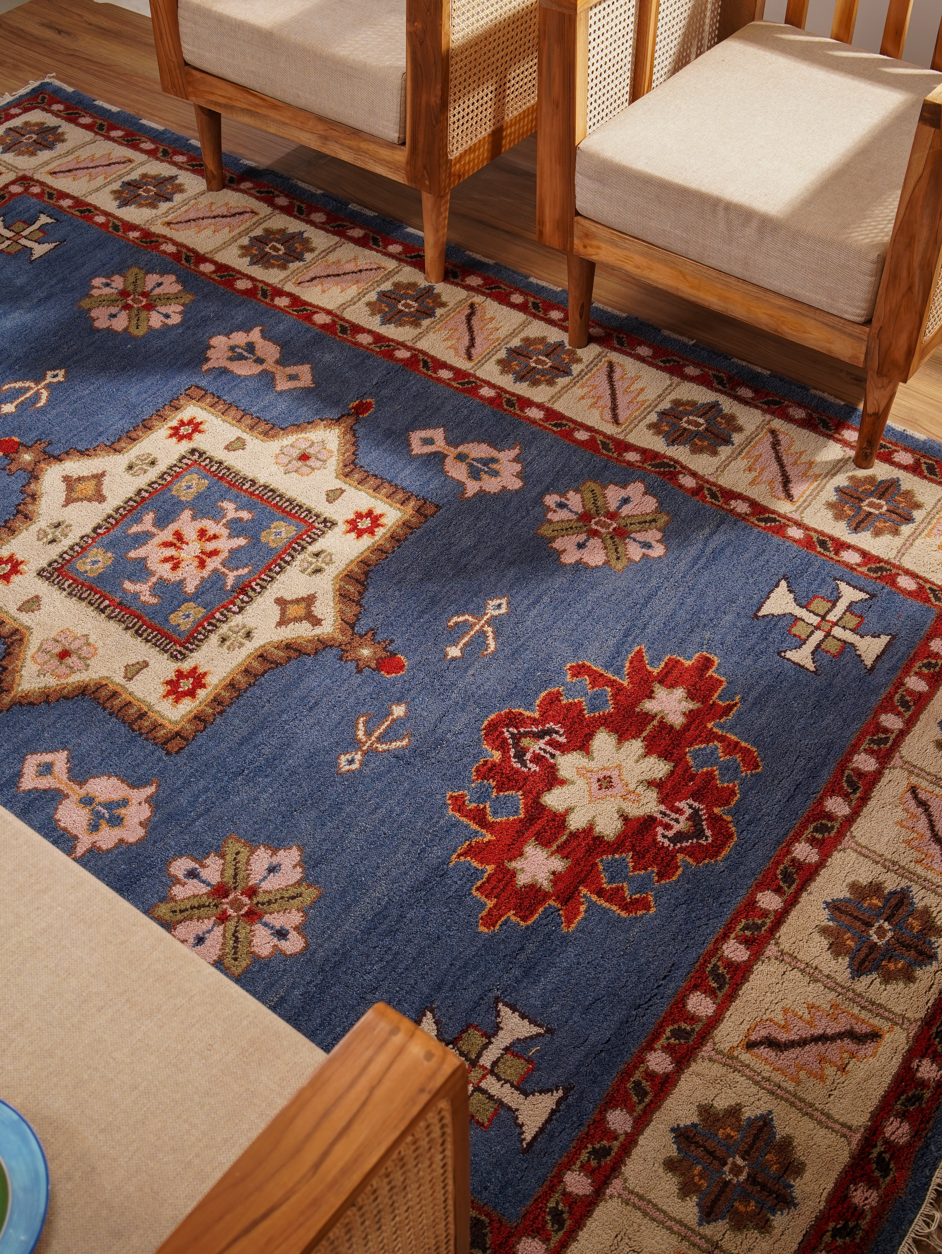 Vividha Hand Knotted Oriental Rug