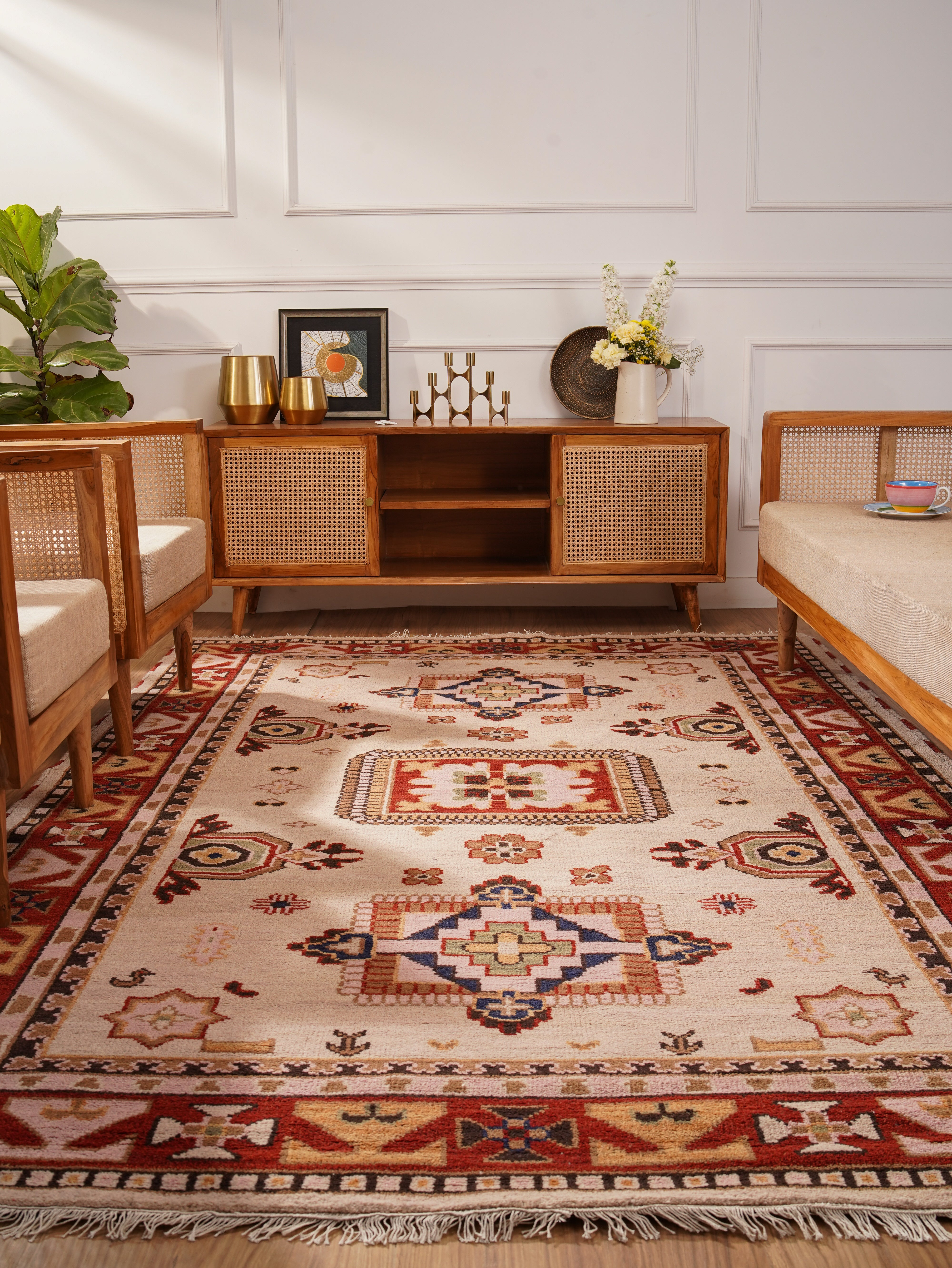 Vistar Hand Knotted Oriental Rug