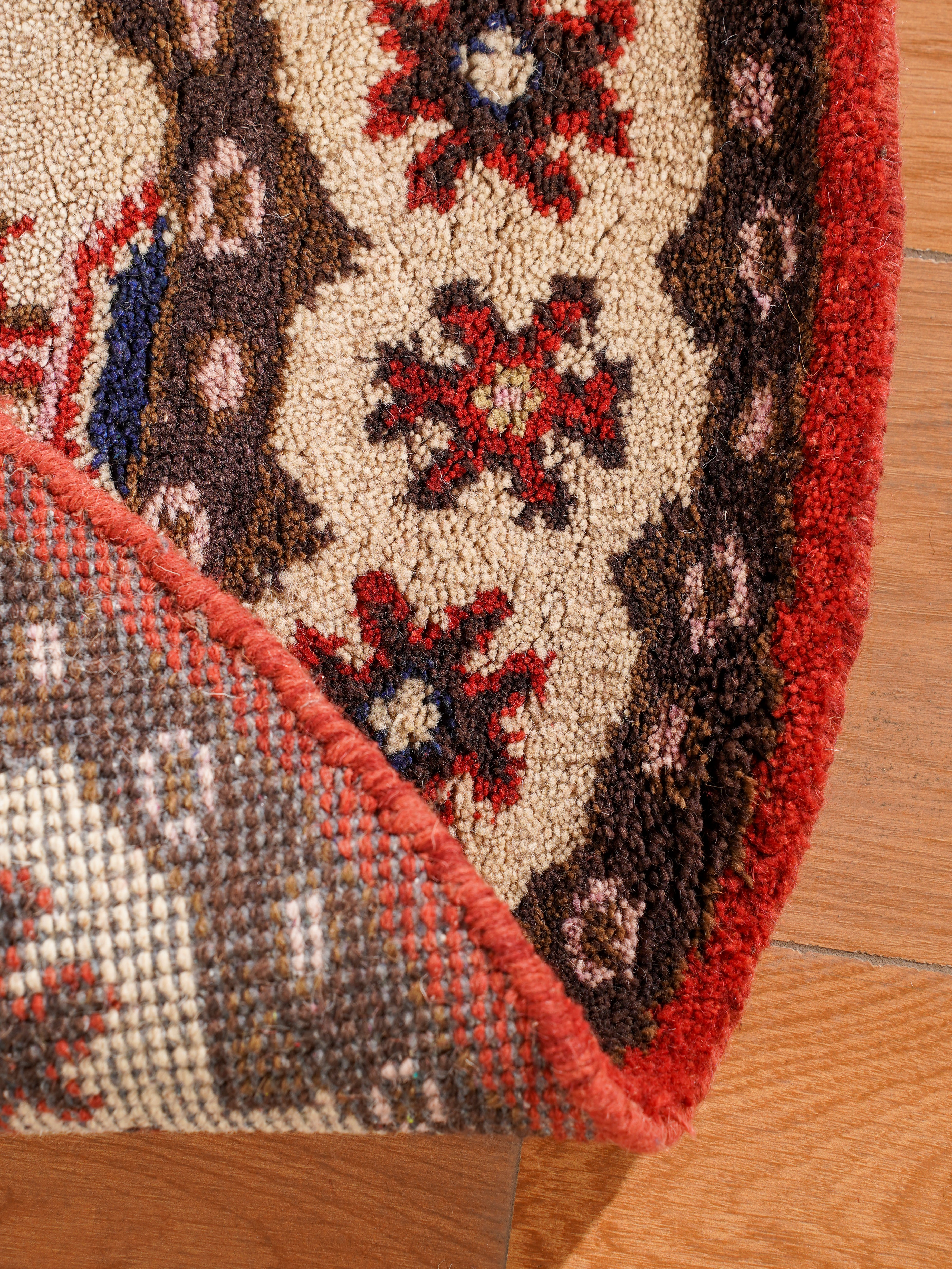 Nirjhar Hand Knotted Afghan Wool & Silk Rug
