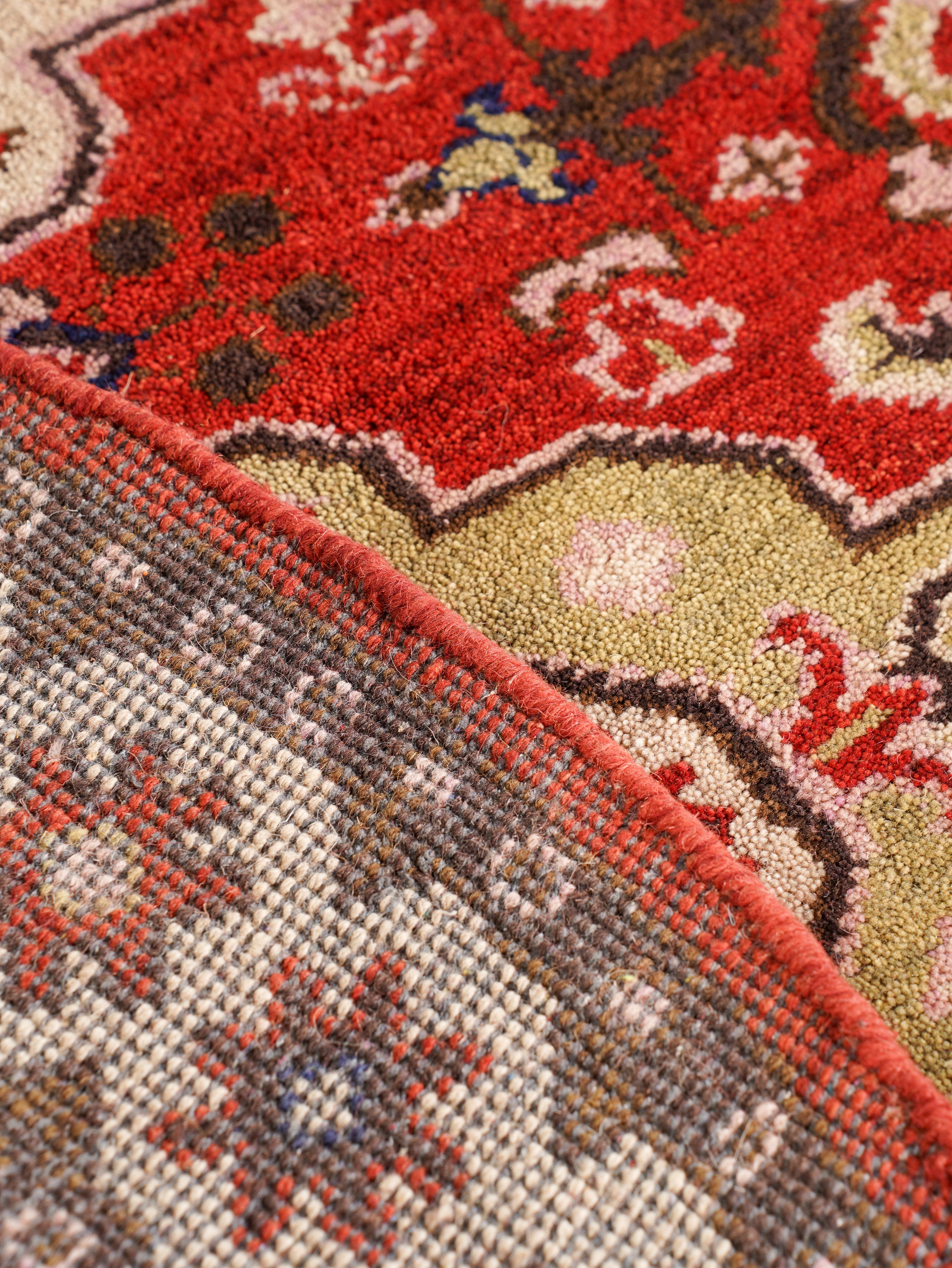 Nirjhar Hand Knotted Afghan Wool & Silk Rug