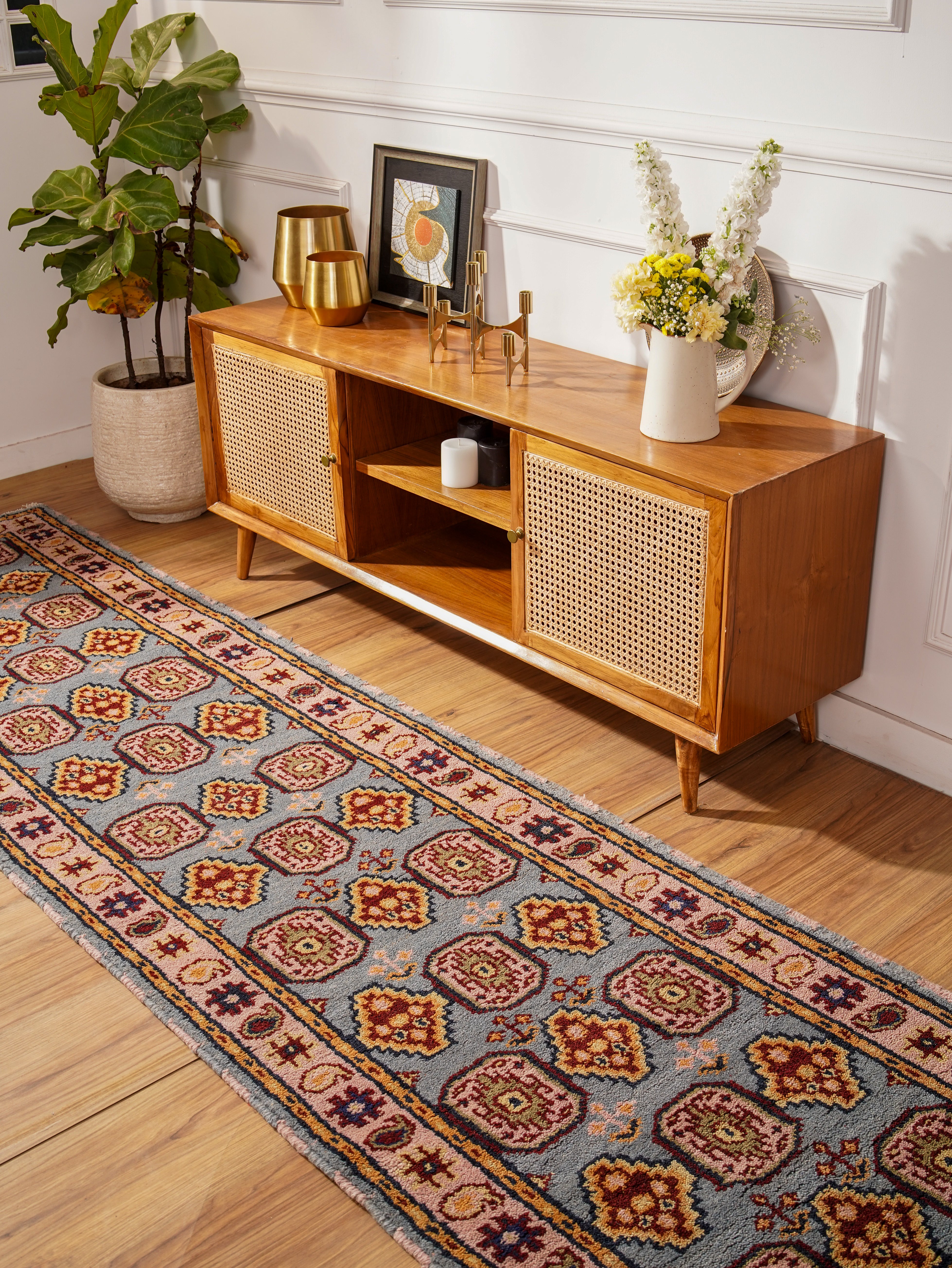 Darpan Hand Knotted Oriental Rug
