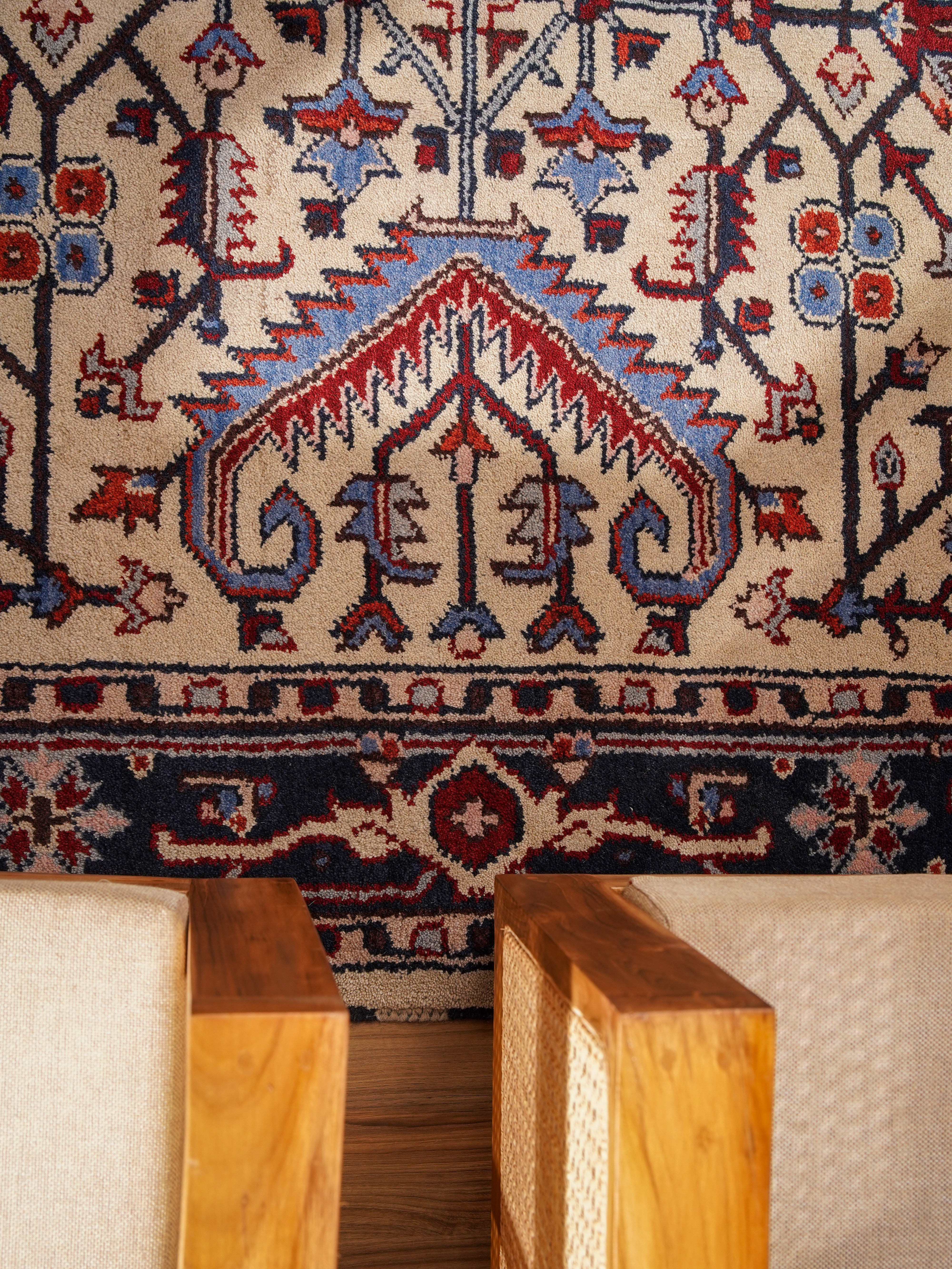 Zivar Afghan Hand Knotted Oriental Rug