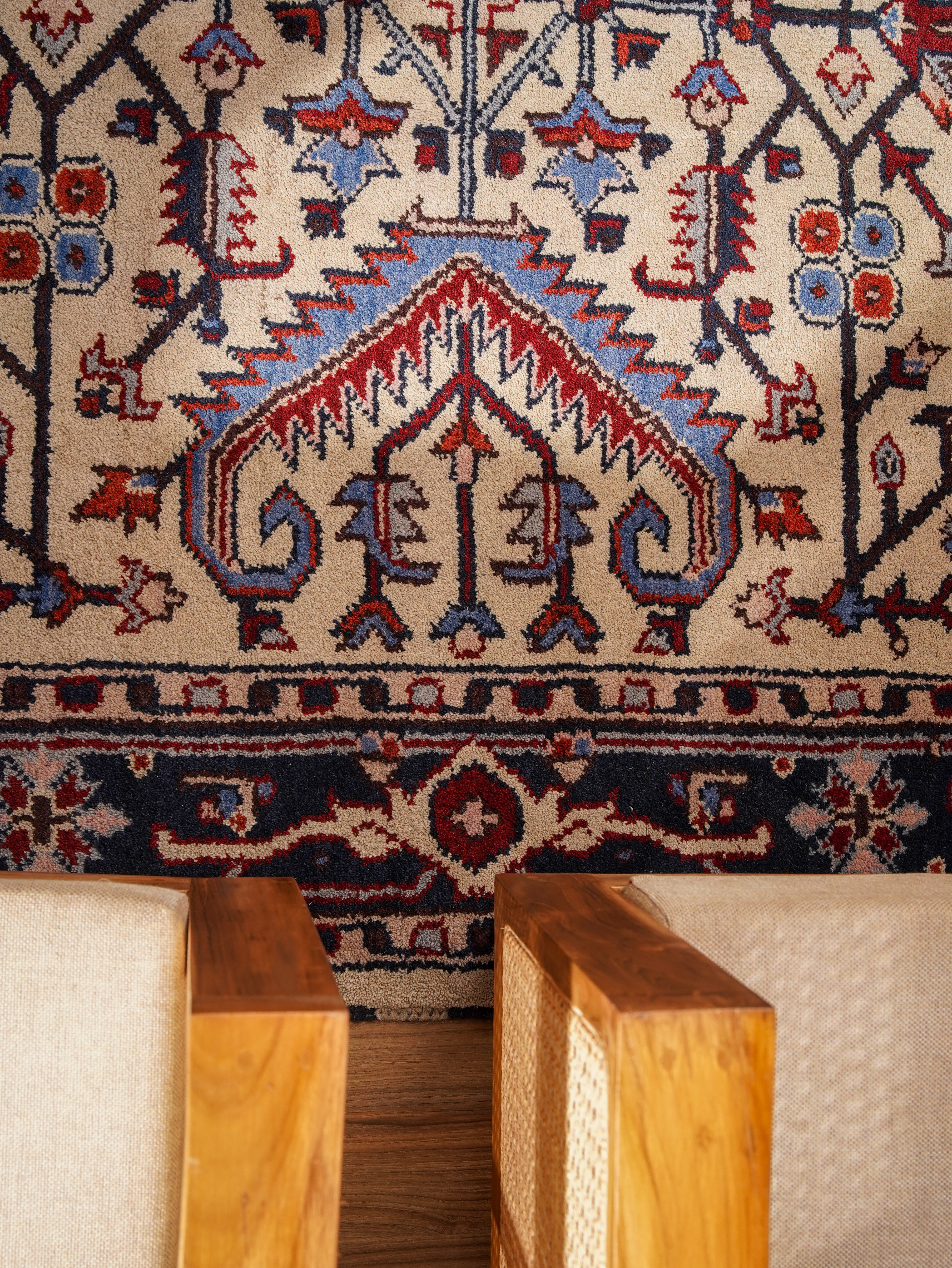 Zivar Afghan Hand Knotted Oriental Rug