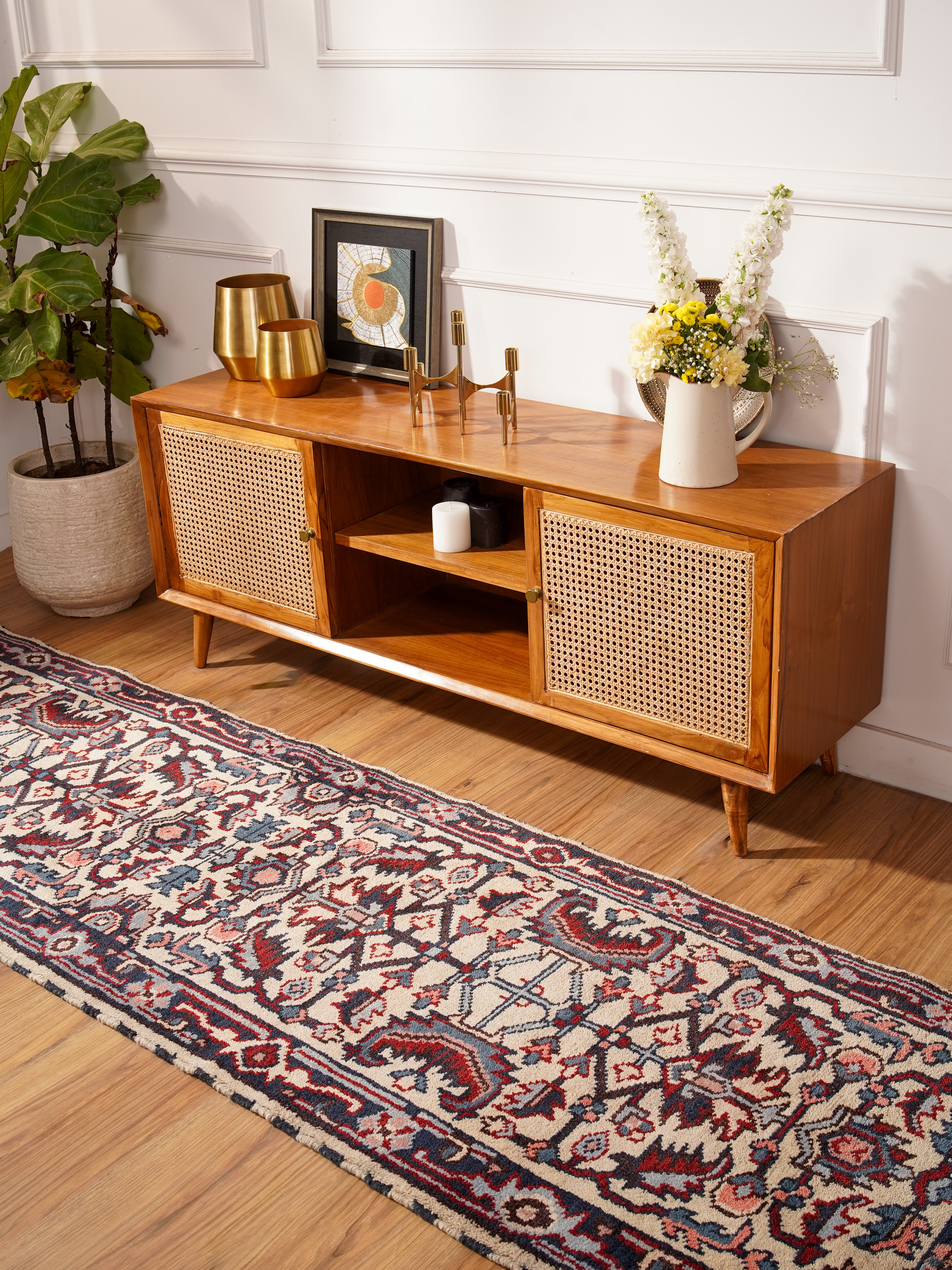 Zivar Afghan Hand Knotted Oriental Rug