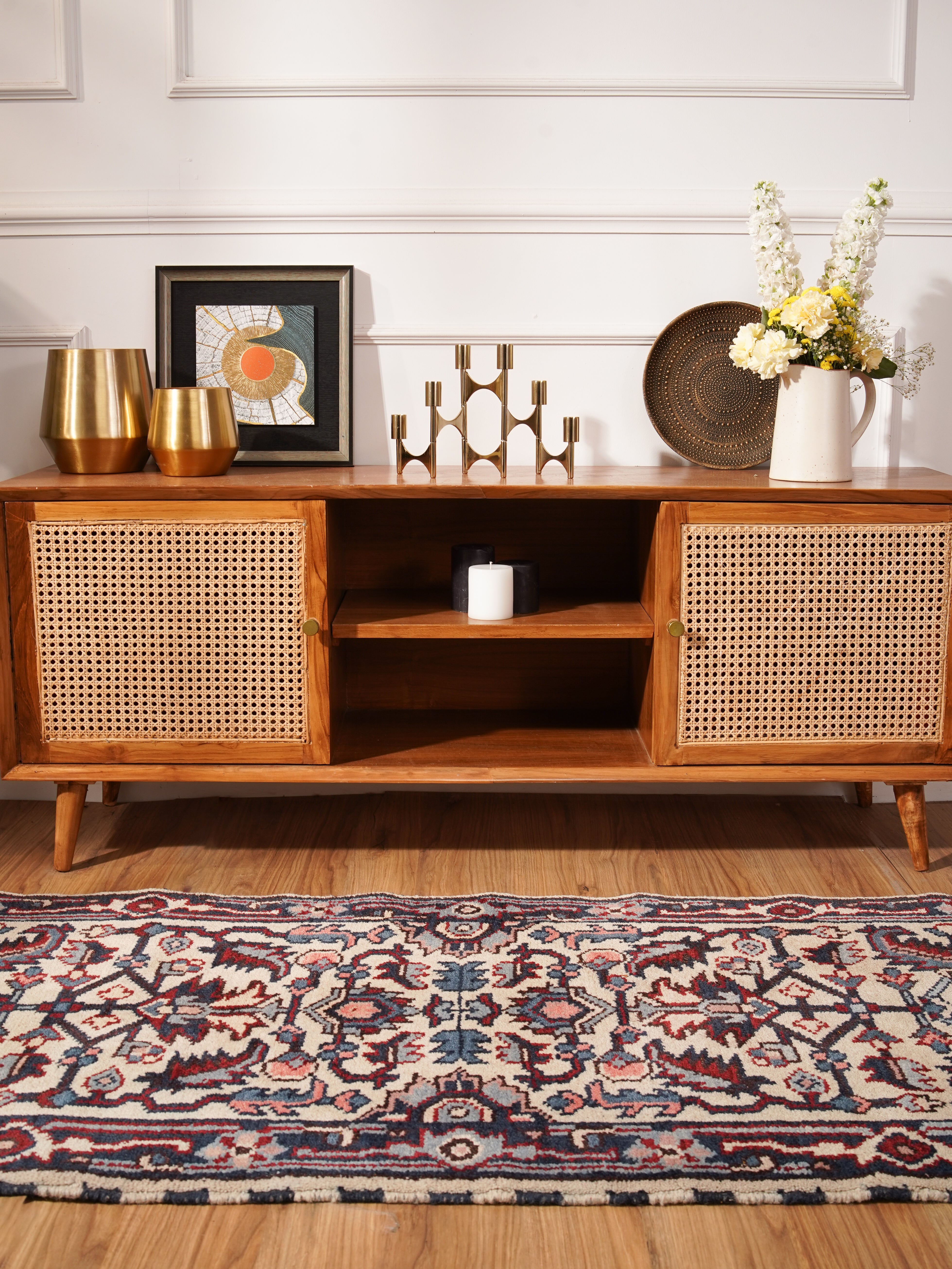 Zivar Afghan Hand Knotted Oriental Rug