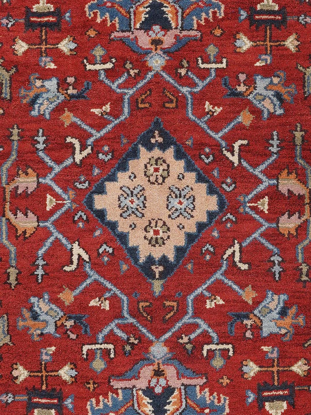 Rajkiran Hand Knotted Afghan Rug