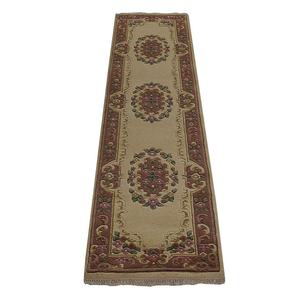 Kairavini Hand Knotted Aras Wool Area Rug