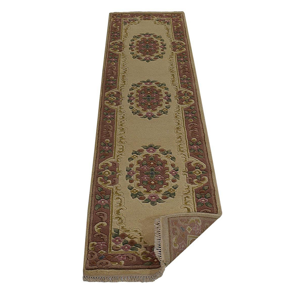 Kairavini Hand Knotted Aras Wool Area Rug