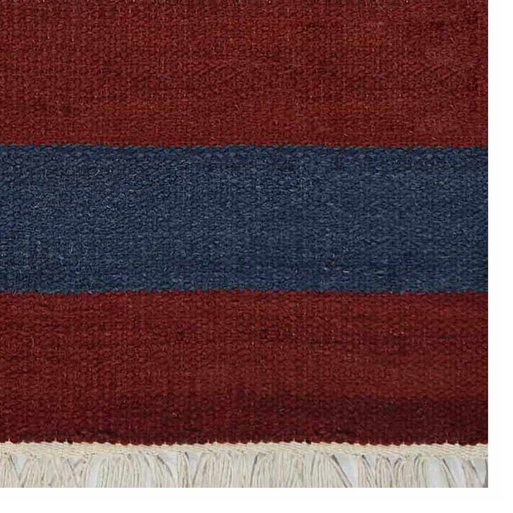 Aether Hand Woven Flat Weave Kilim Wool Area Rug