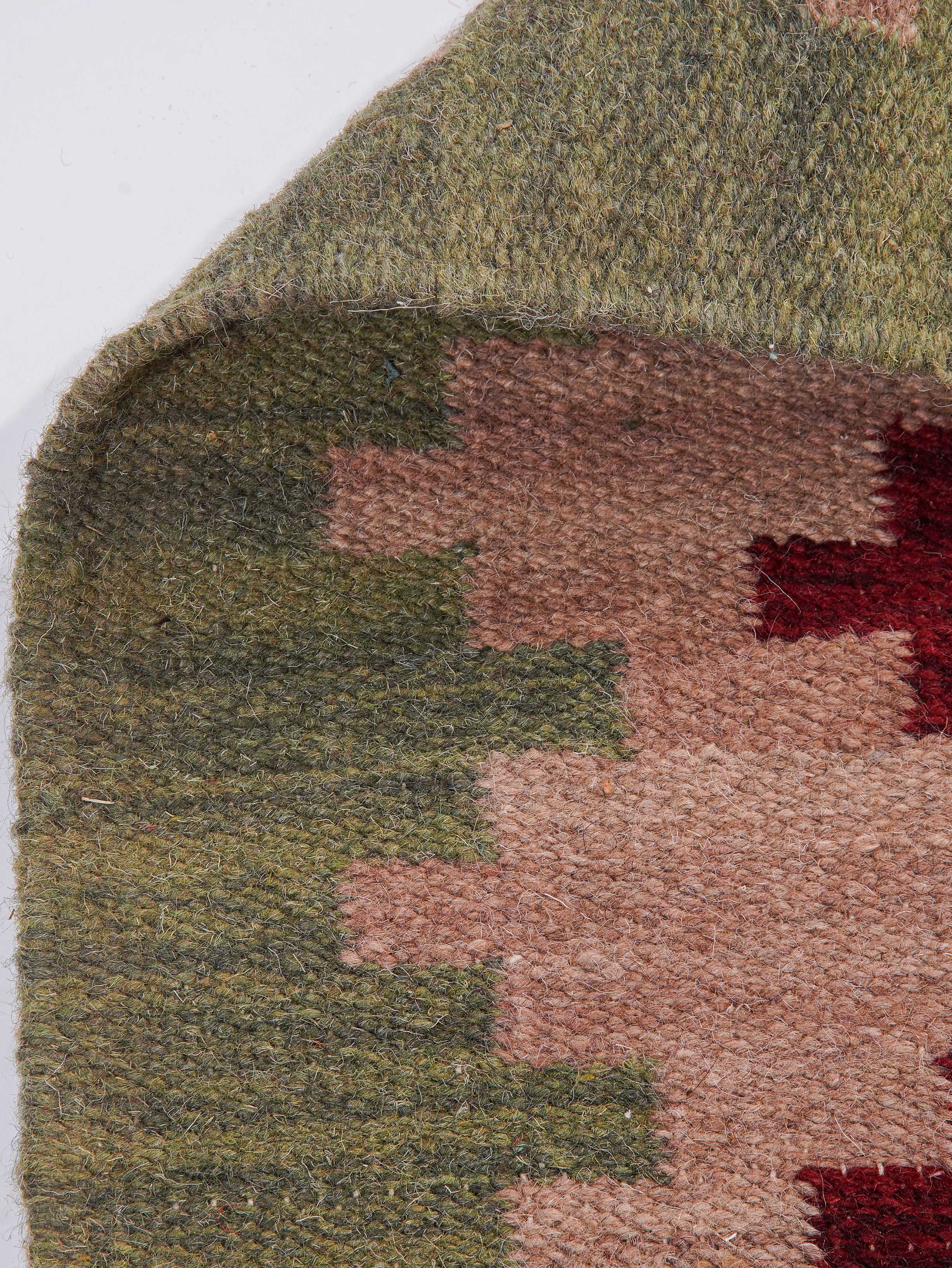 Viraasat Flat Weave Kilim Wool Rug