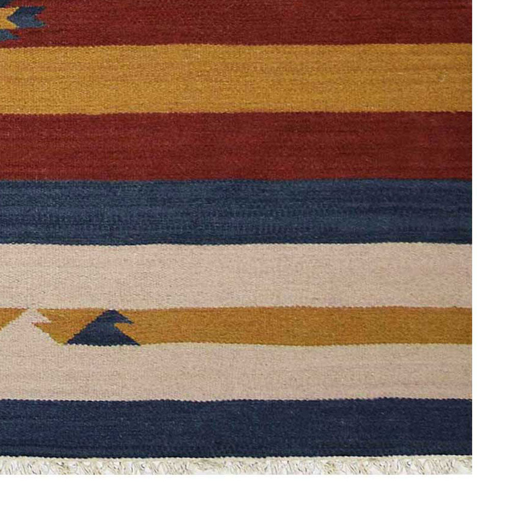 Sundar Flat Weave Kilim Wool Rug