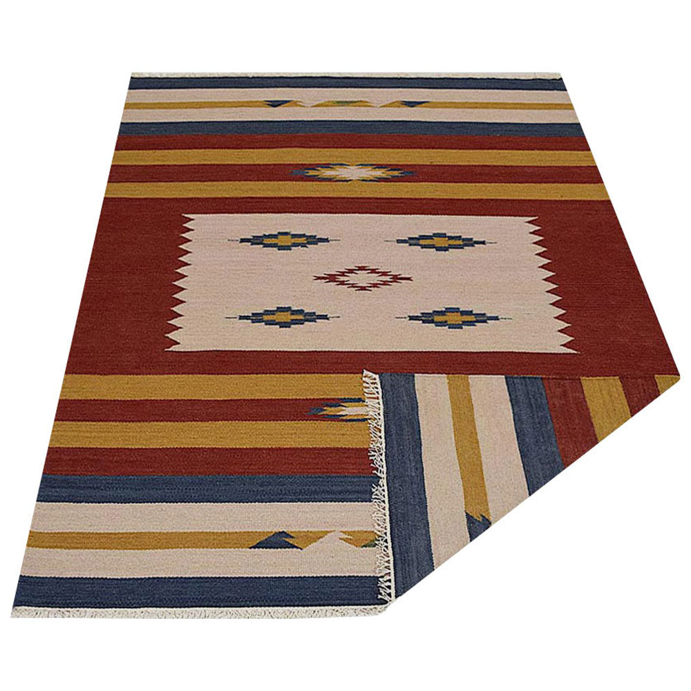 Sundar Flat Weave Kilim Wool Rug