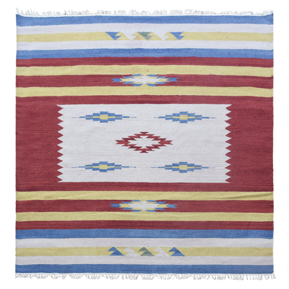Sundar Flat Weave Kilim Wool Rug