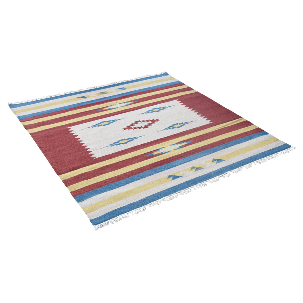 Sundar Flat Weave Kilim Wool Rug