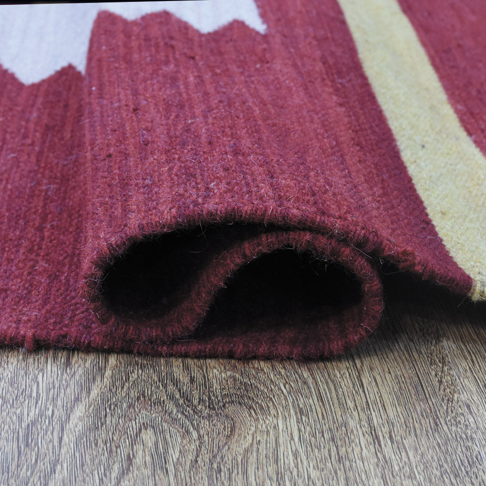 Sundar Flat Weave Kilim Wool Rug