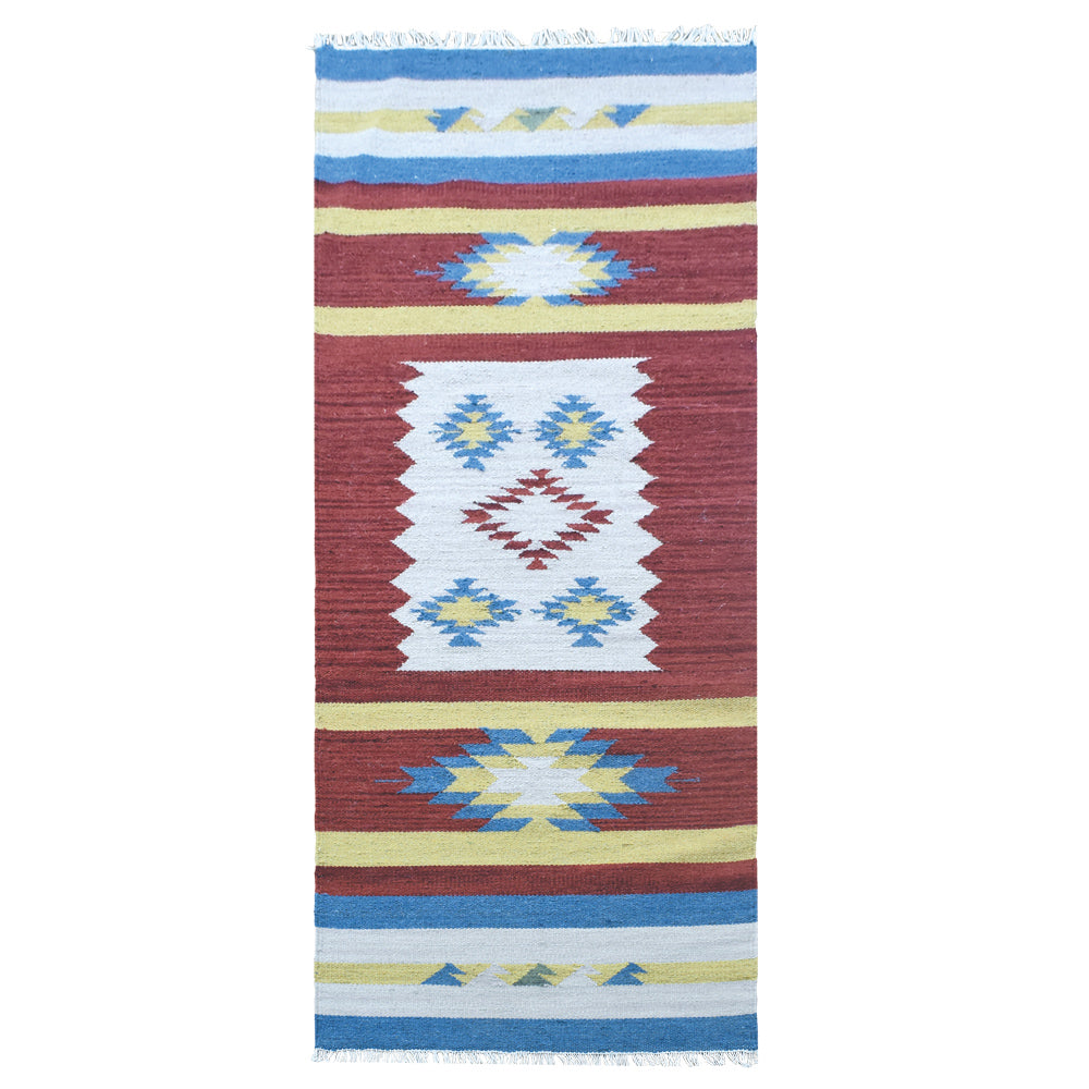 Sundar Flat Weave Kilim Wool Rug