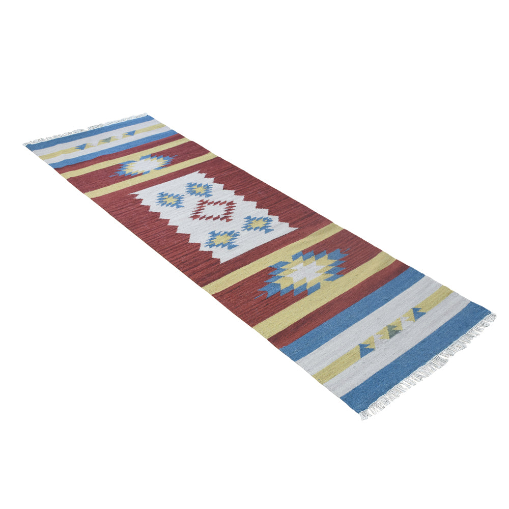 Sundar Flat Weave Kilim Wool Rug
