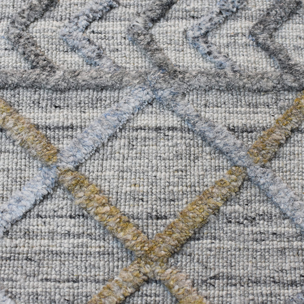 Dharavi Hand Woven Overtufted Kilim Rug
