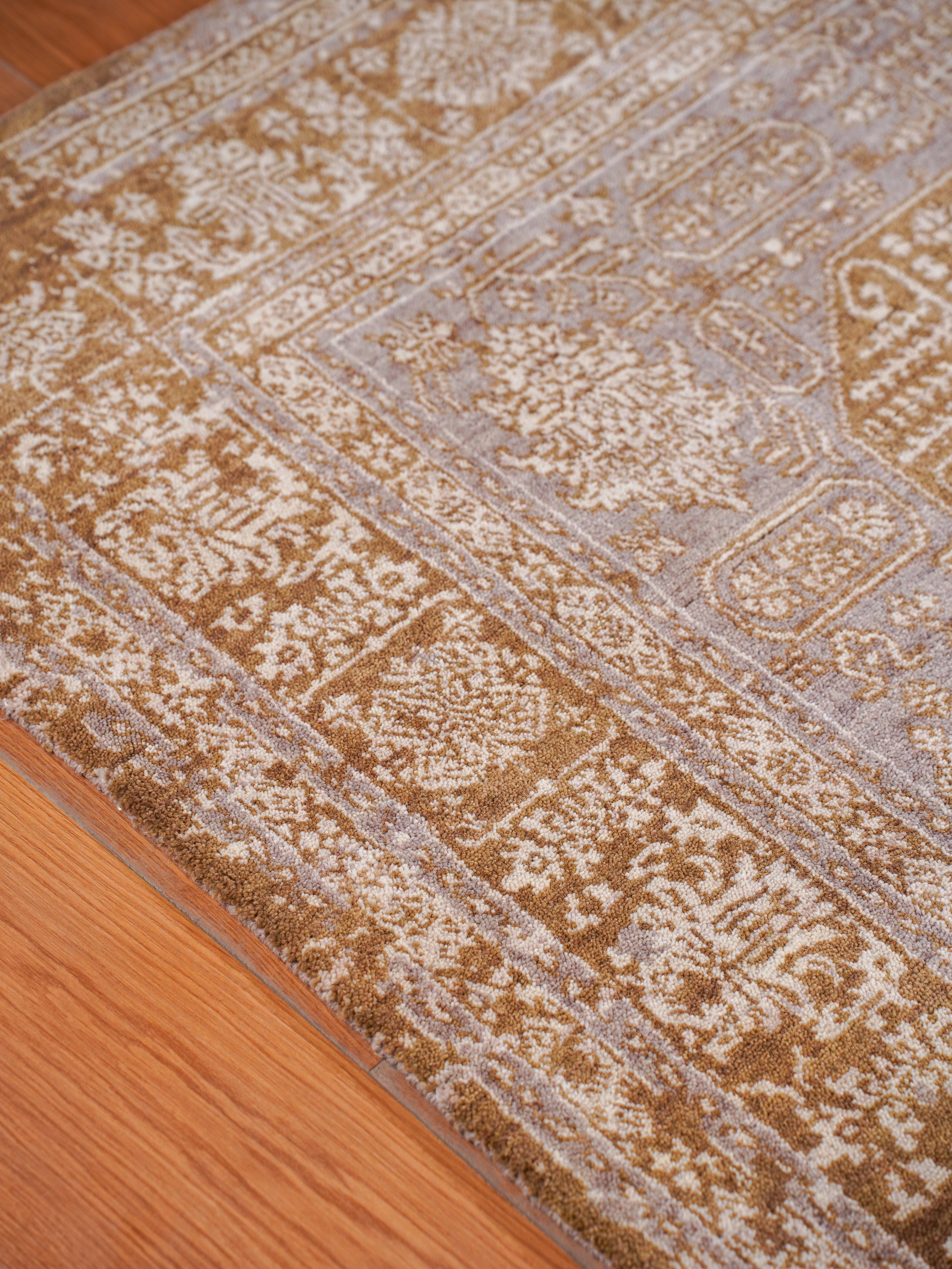 Ember Hand Knotted Wool Area Rug
