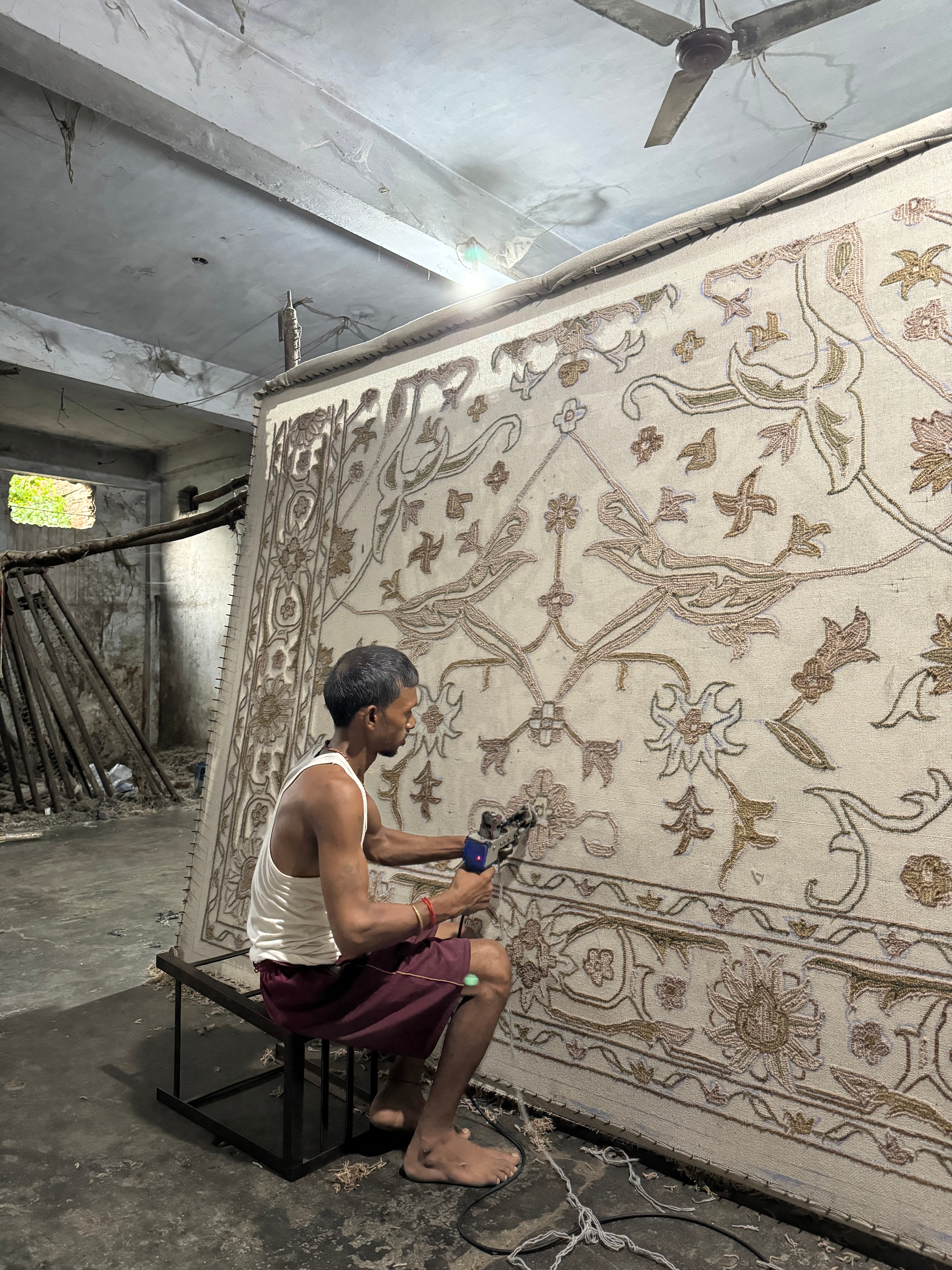 Aakaash Hand Tufted Oriental Rug