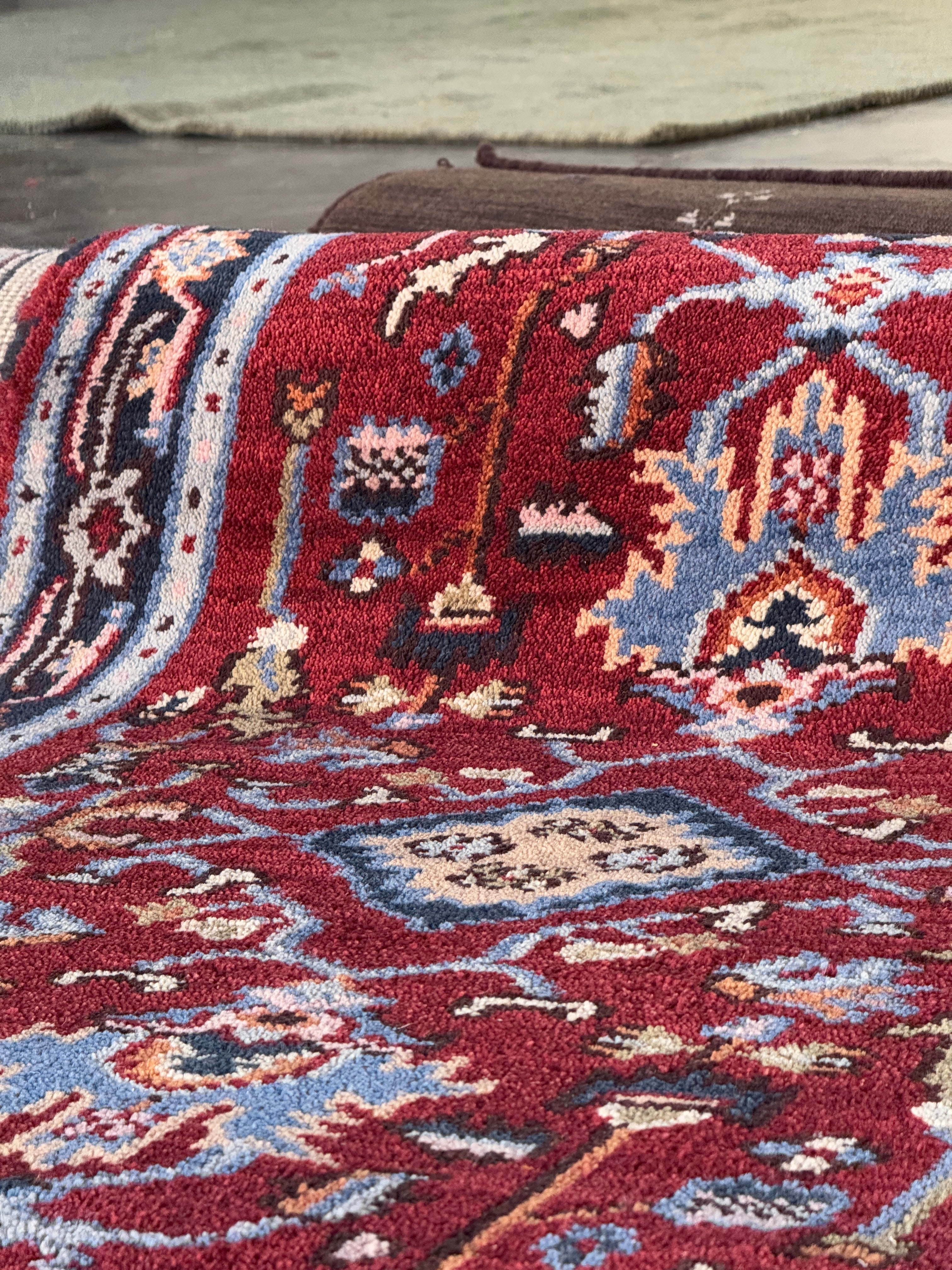 Rajkiran Hand Knotted Afghan Rug