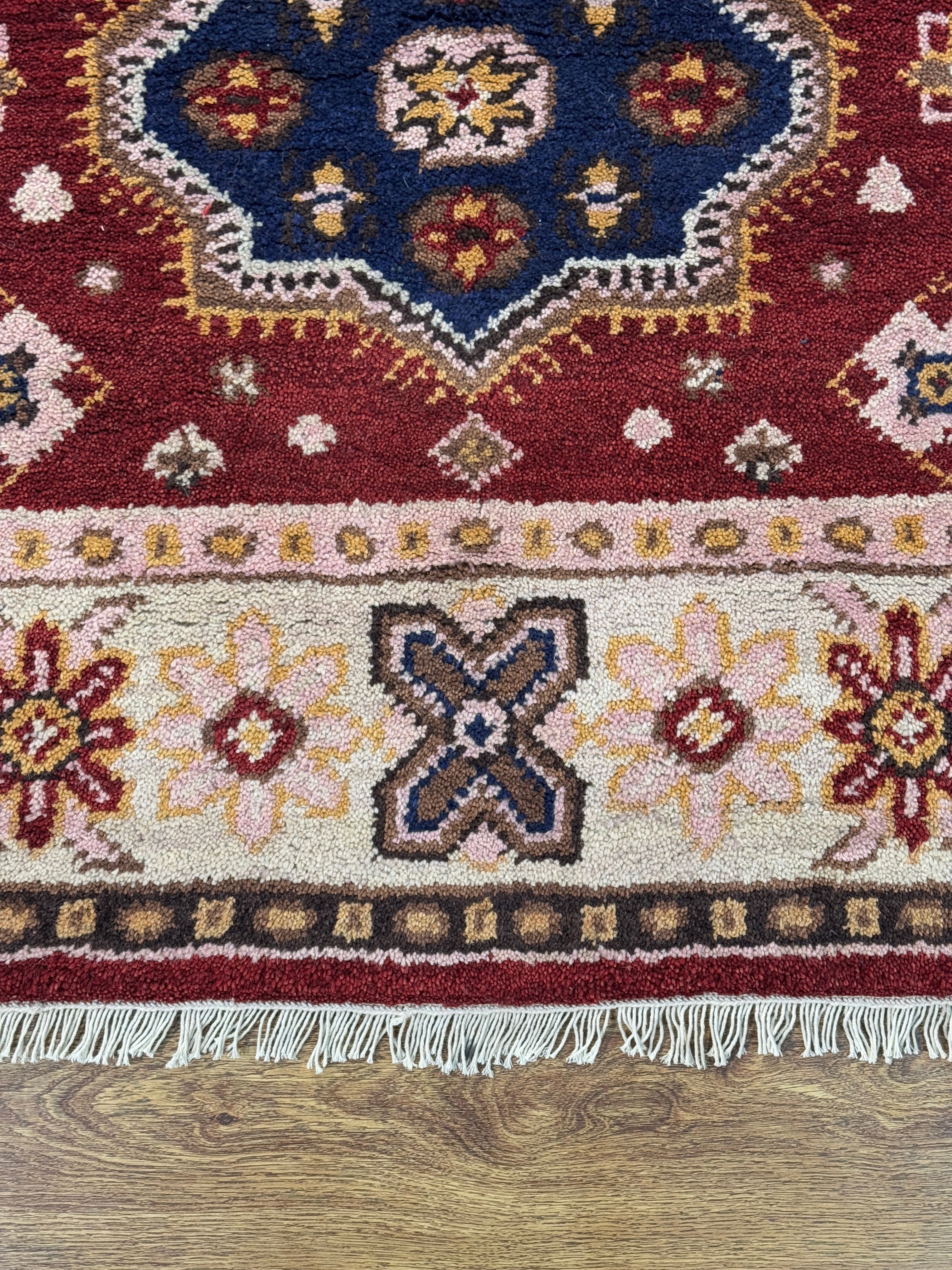 Veerana Hand Knotted Oriental Area Rug