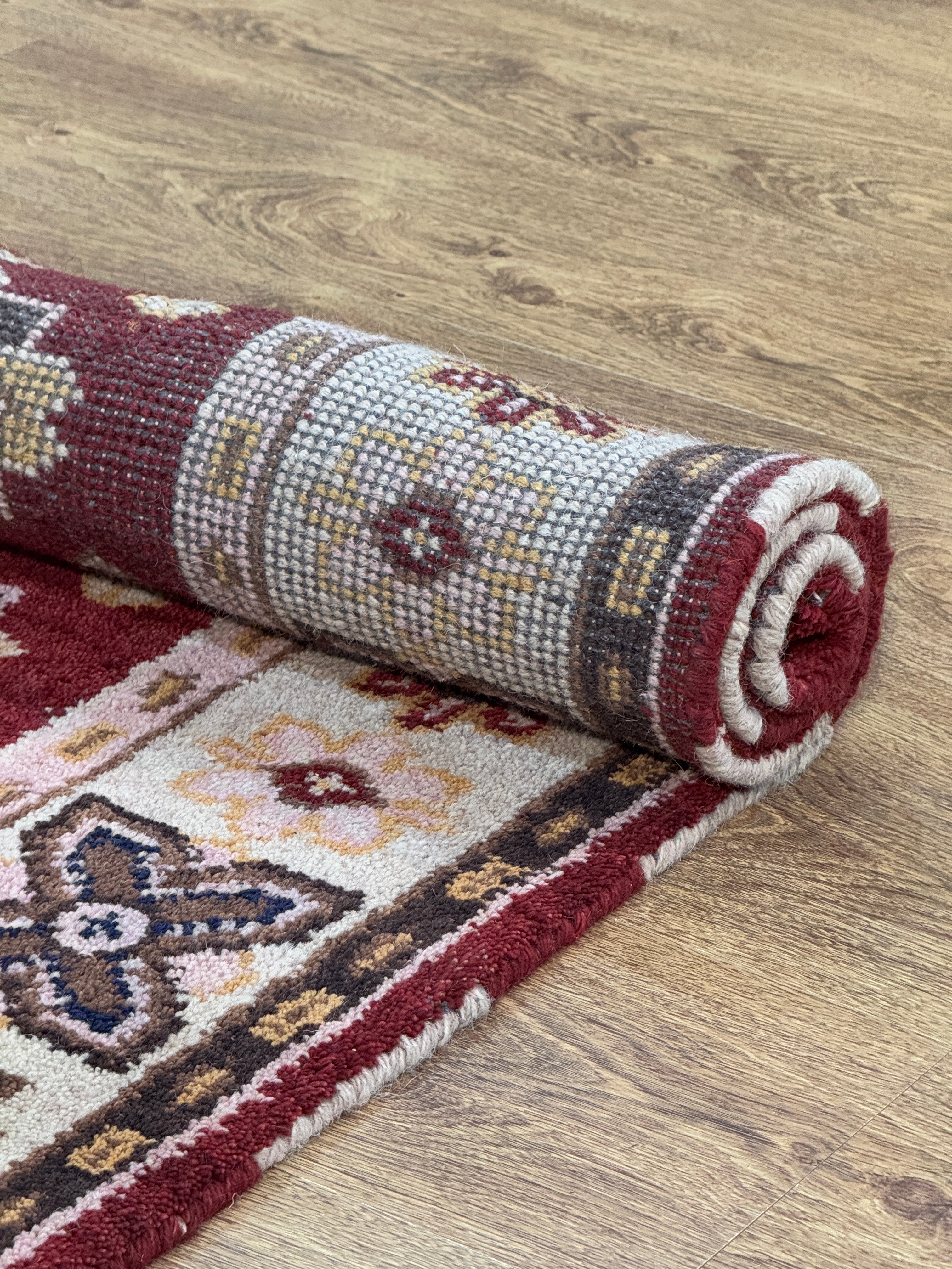Veerana Hand Knotted Oriental Area Rug