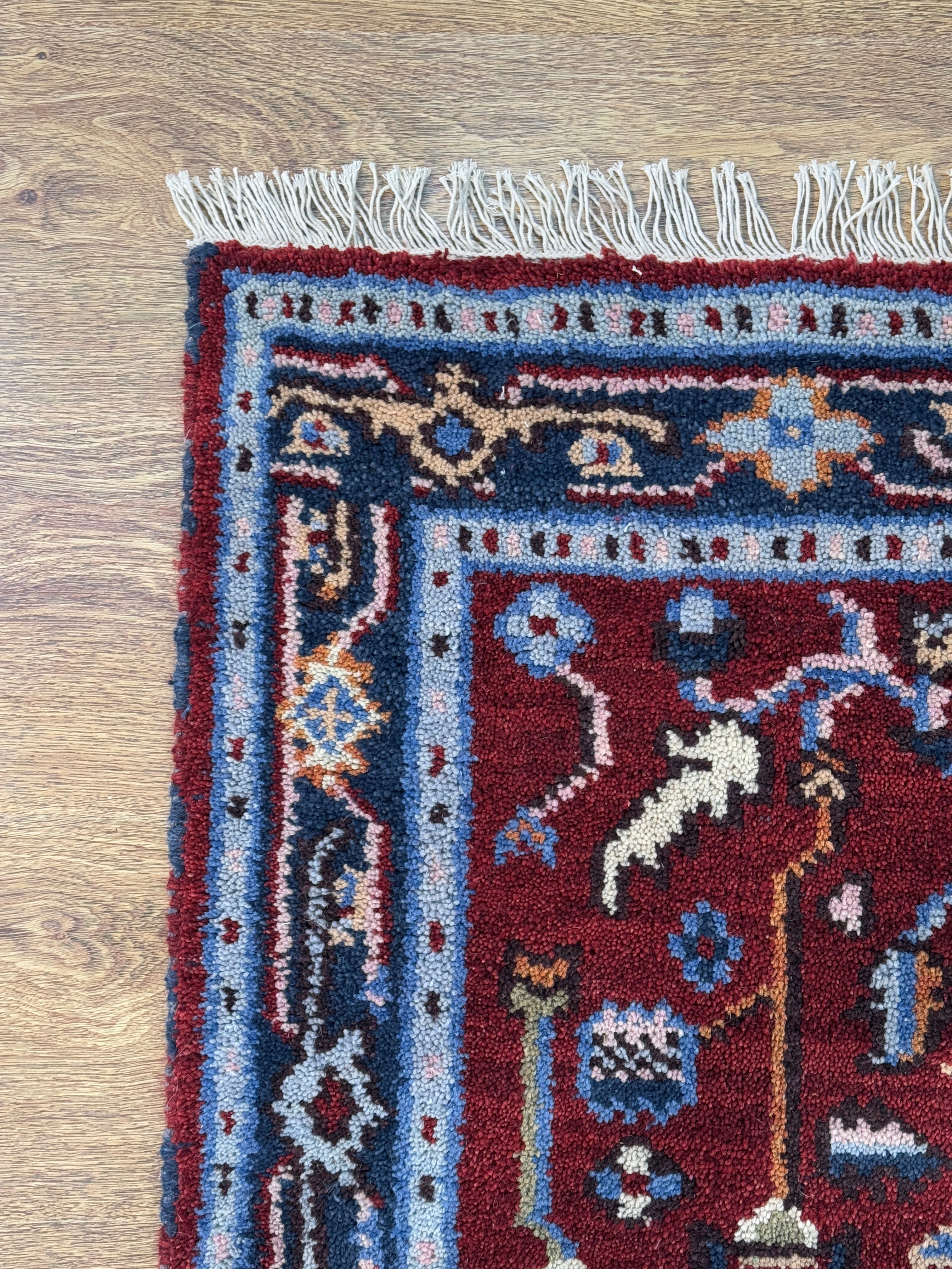 Rajkiran Hand Knotted Afghan Rug