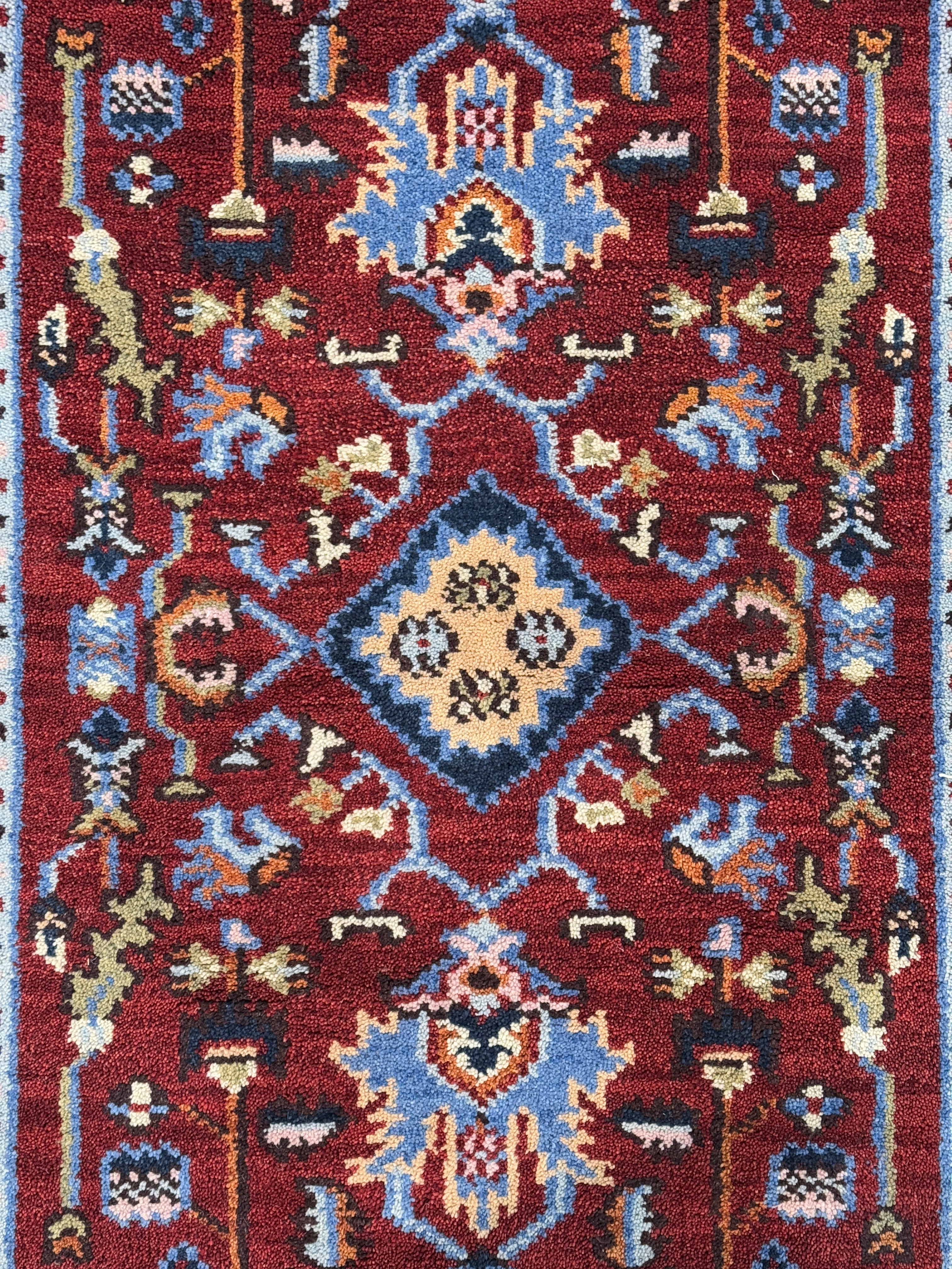 Rajkiran Hand Knotted Afghan Rug