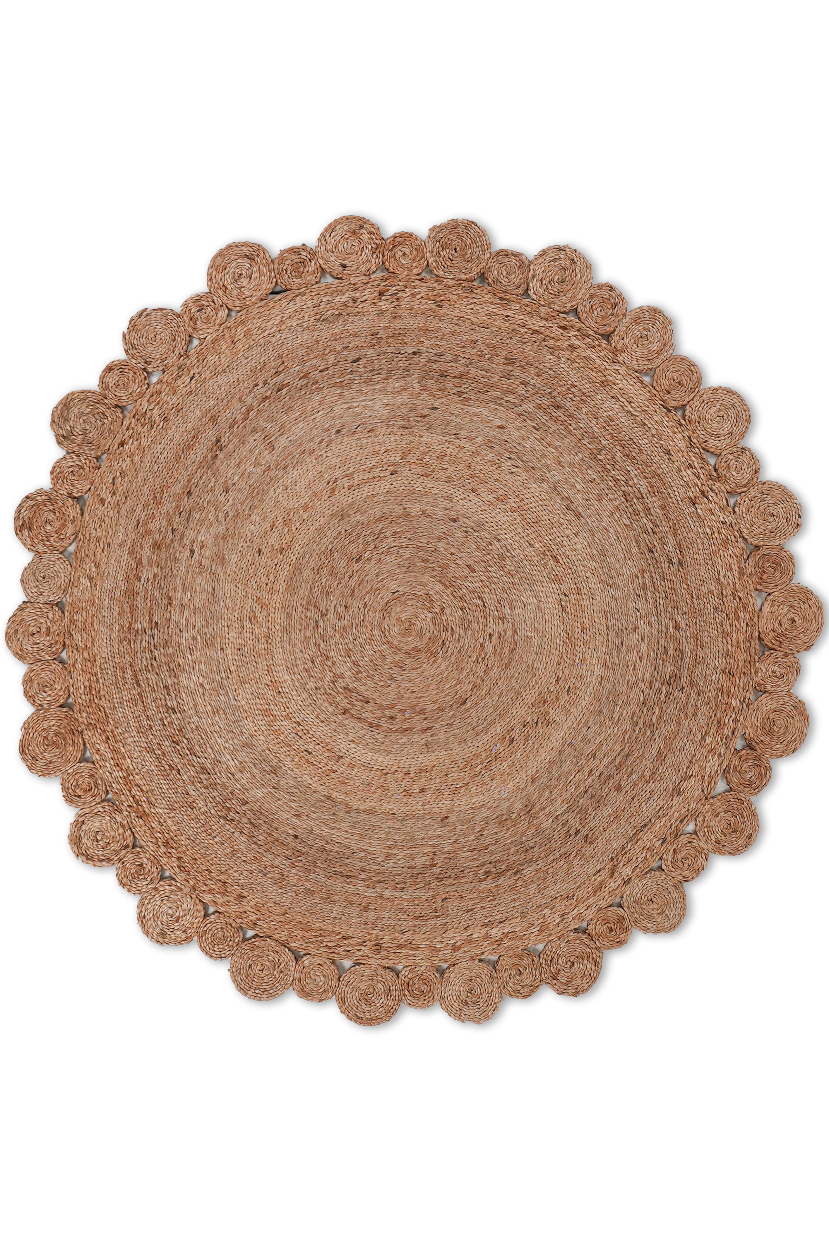Rishika Hand Woven Jute Rug