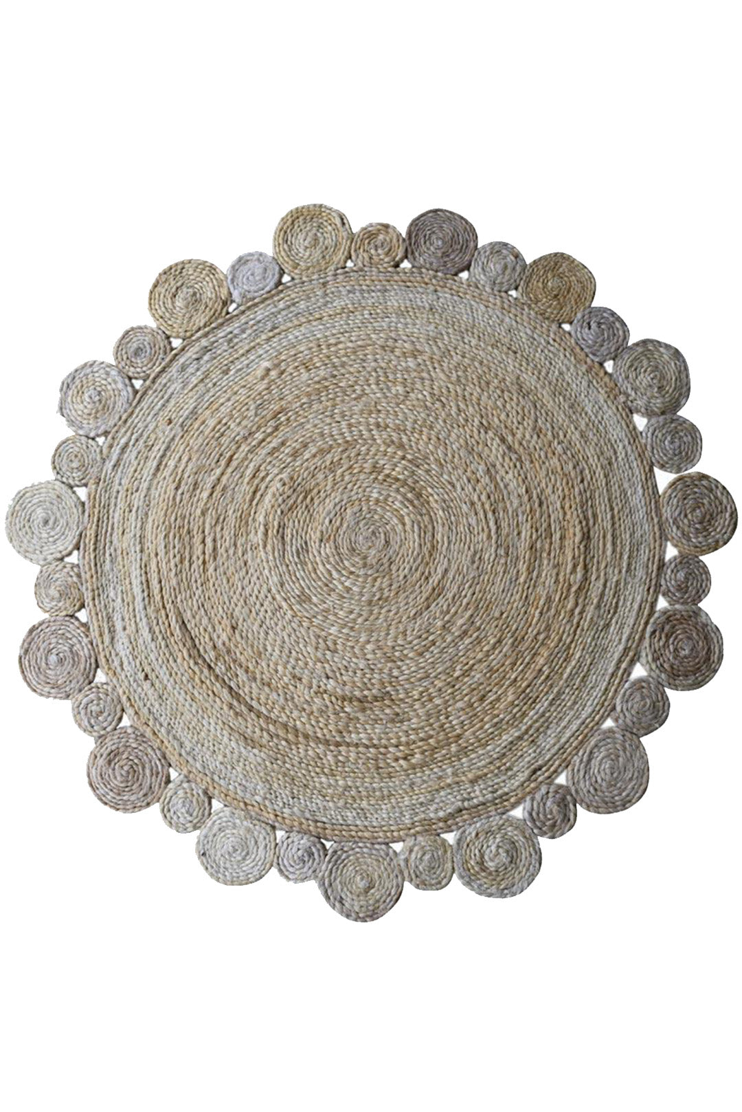 Rishika Hand Woven Jute Rug