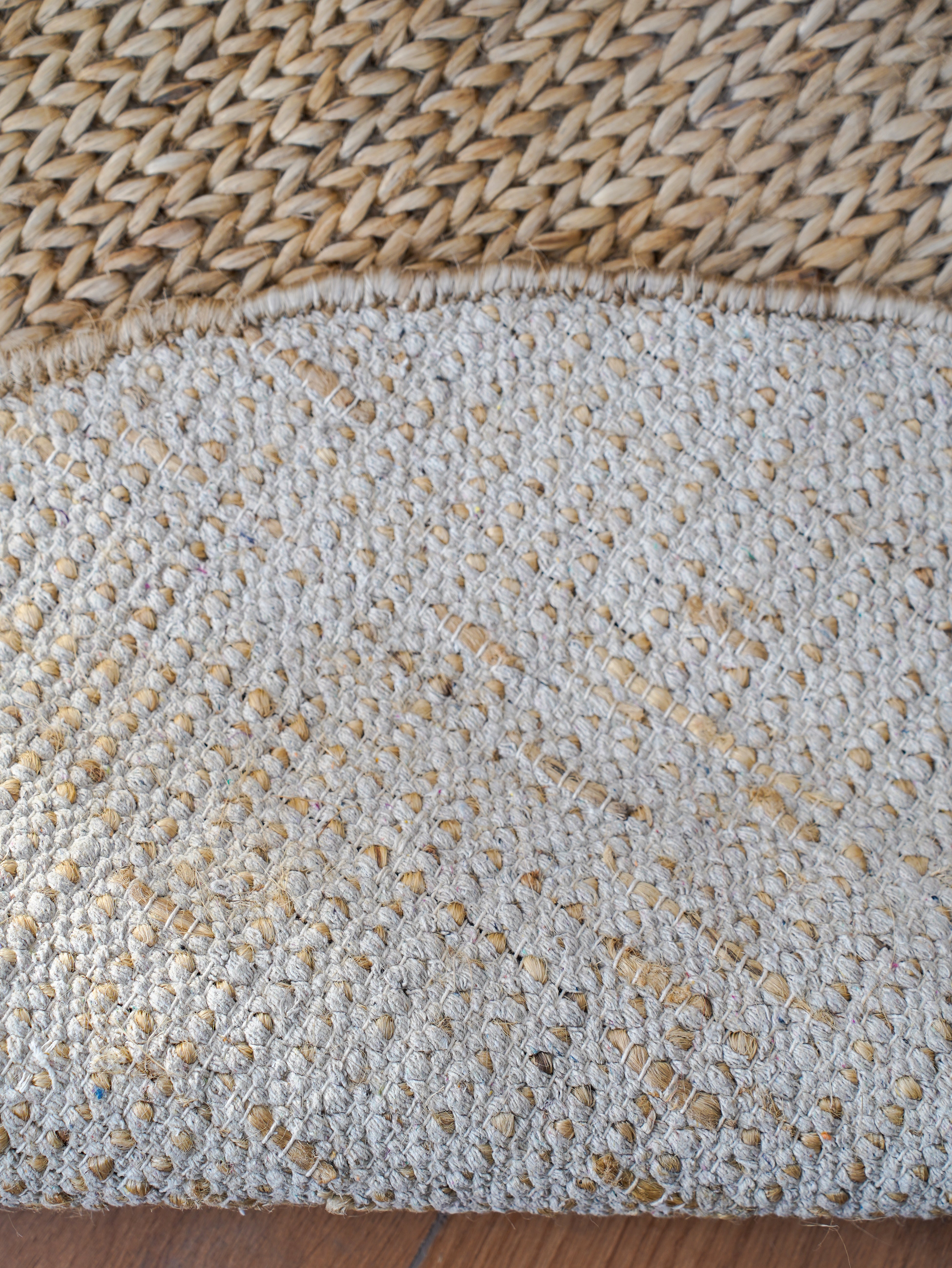 Camel Hand Knotted Sumak Jute Rug