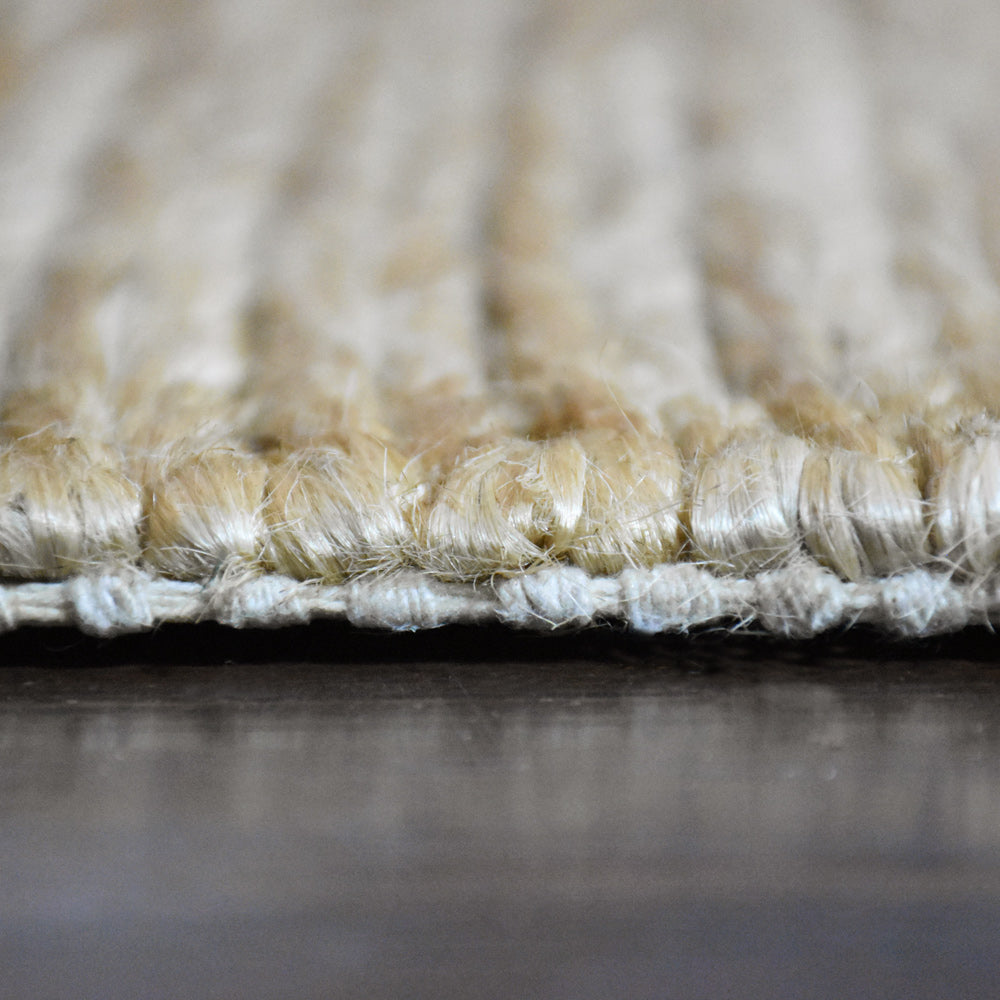 Camel Hand Knotted Sumak Jute Rug