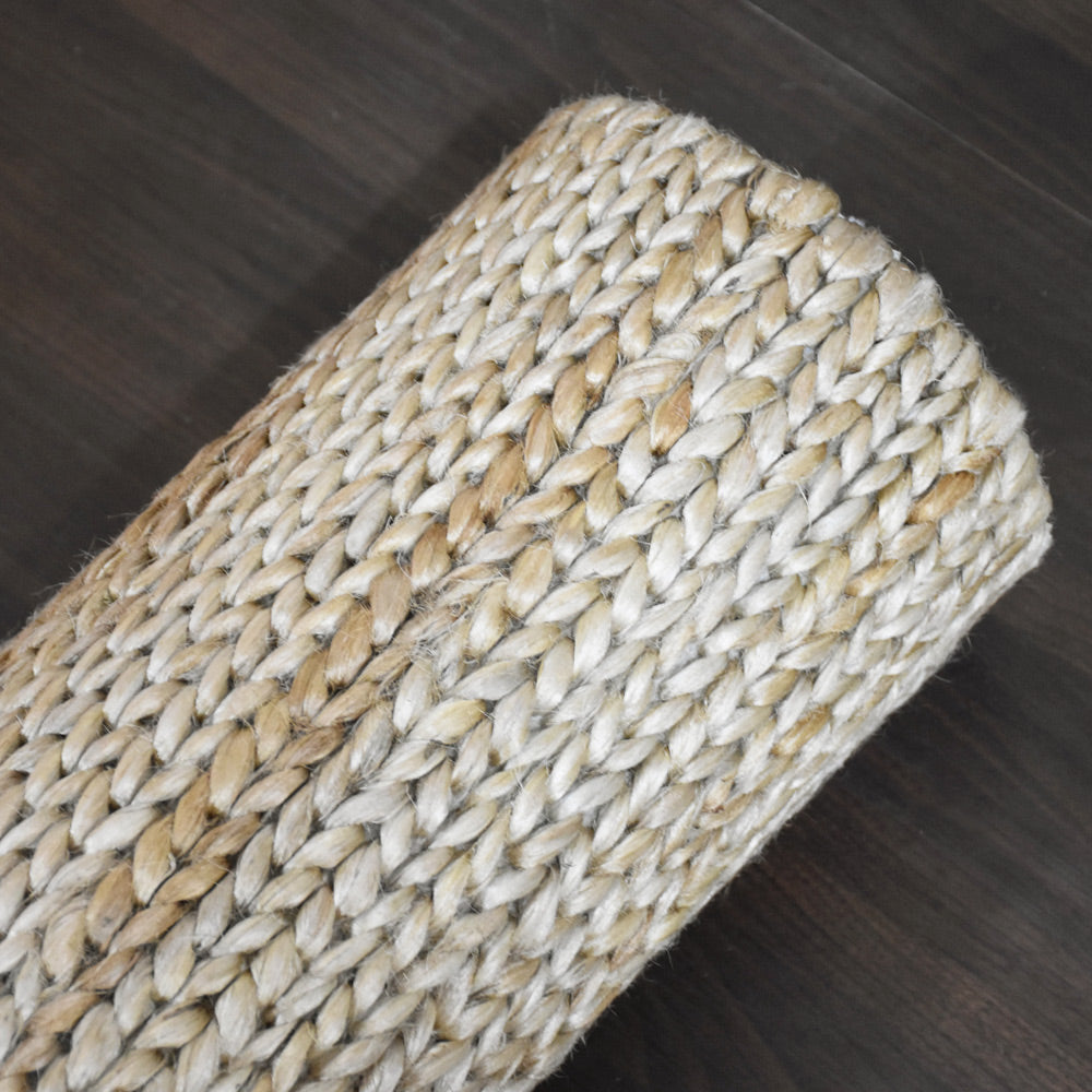 Camel Hand Knotted Sumak Jute Rug