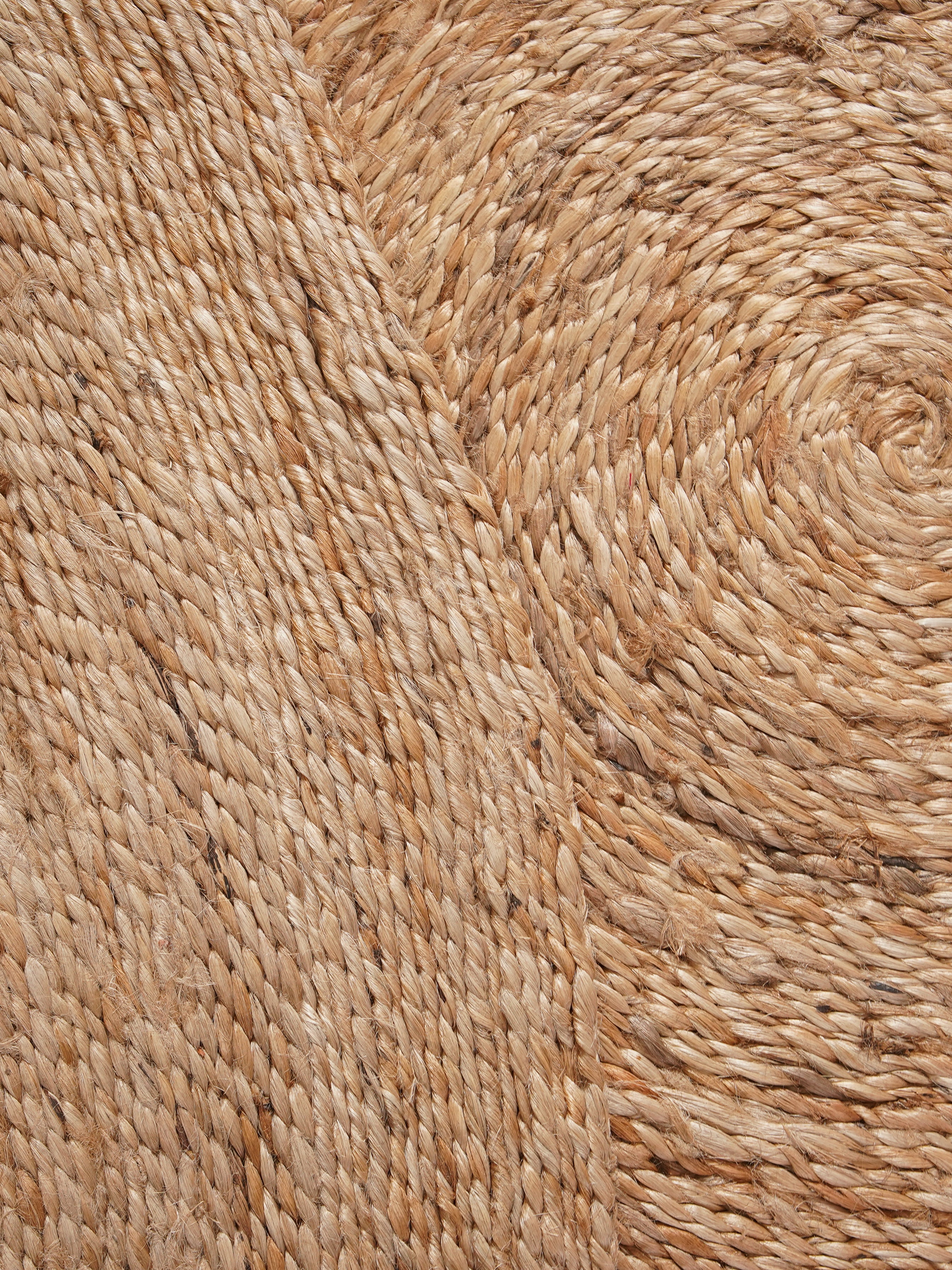 Pyramid Hand Woven Washable Jute Rug
