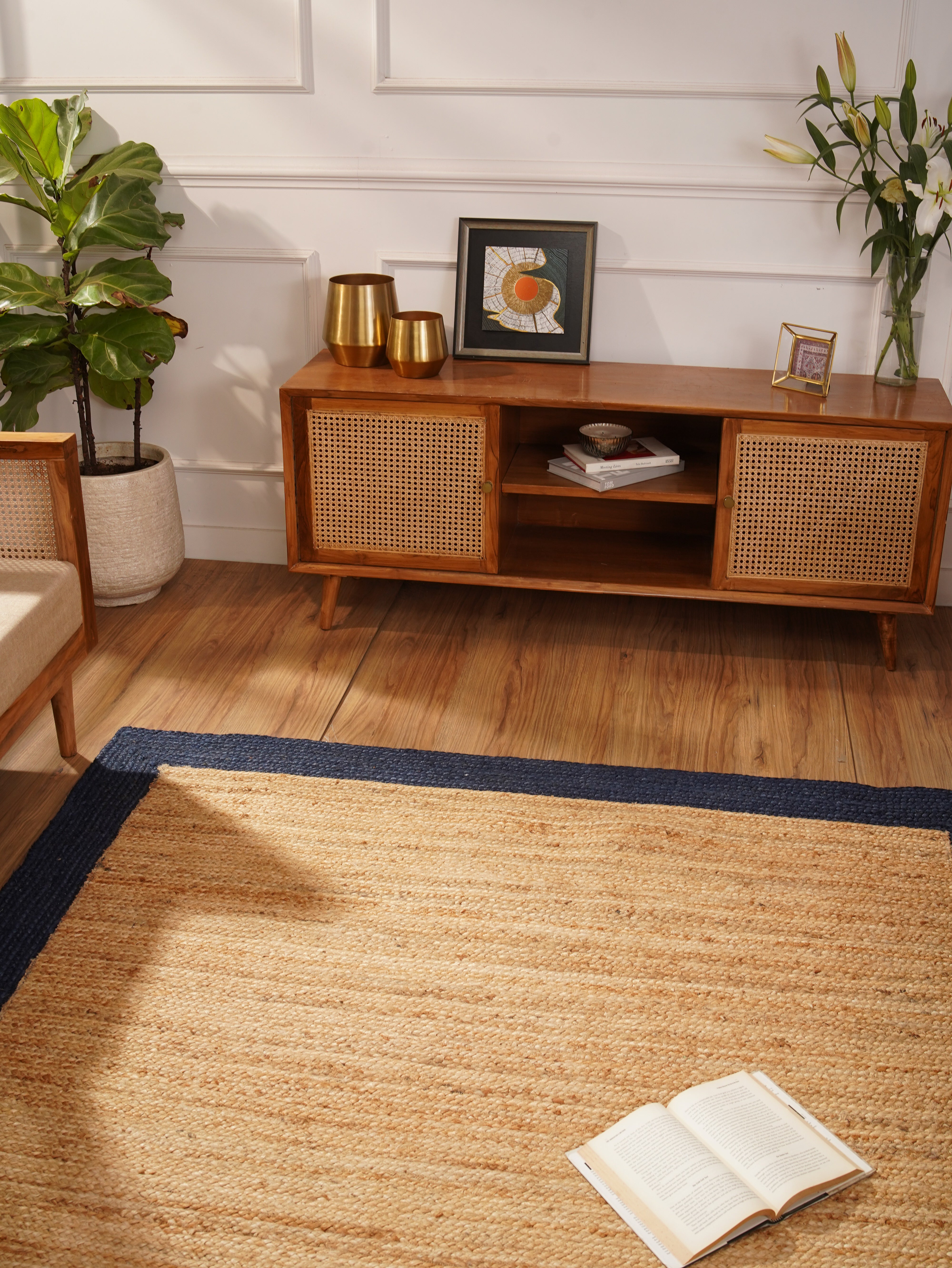 Nautica Hand Woven Washable Jute Rug