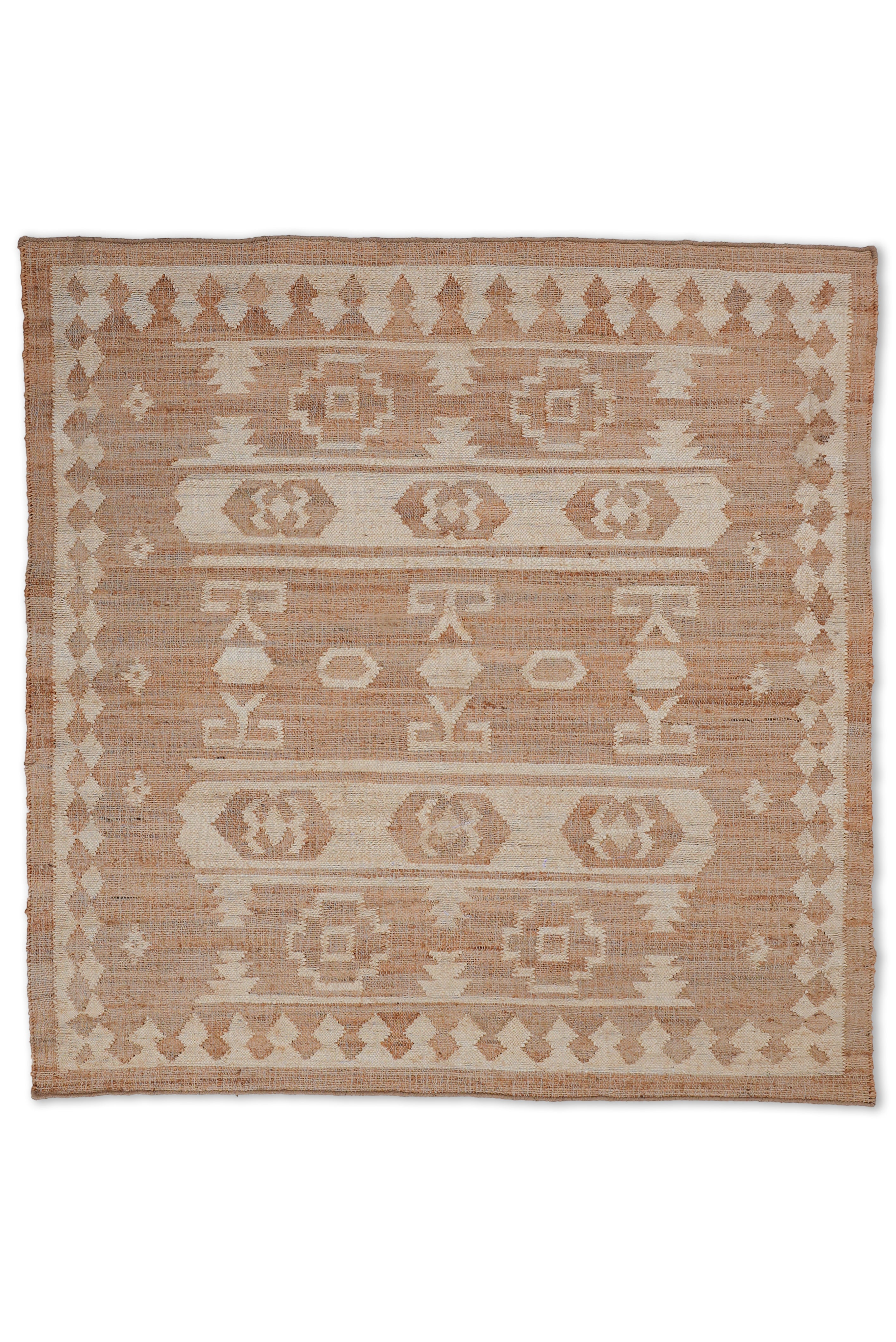 Chakrika Flat Weave Kilim Jute Rug