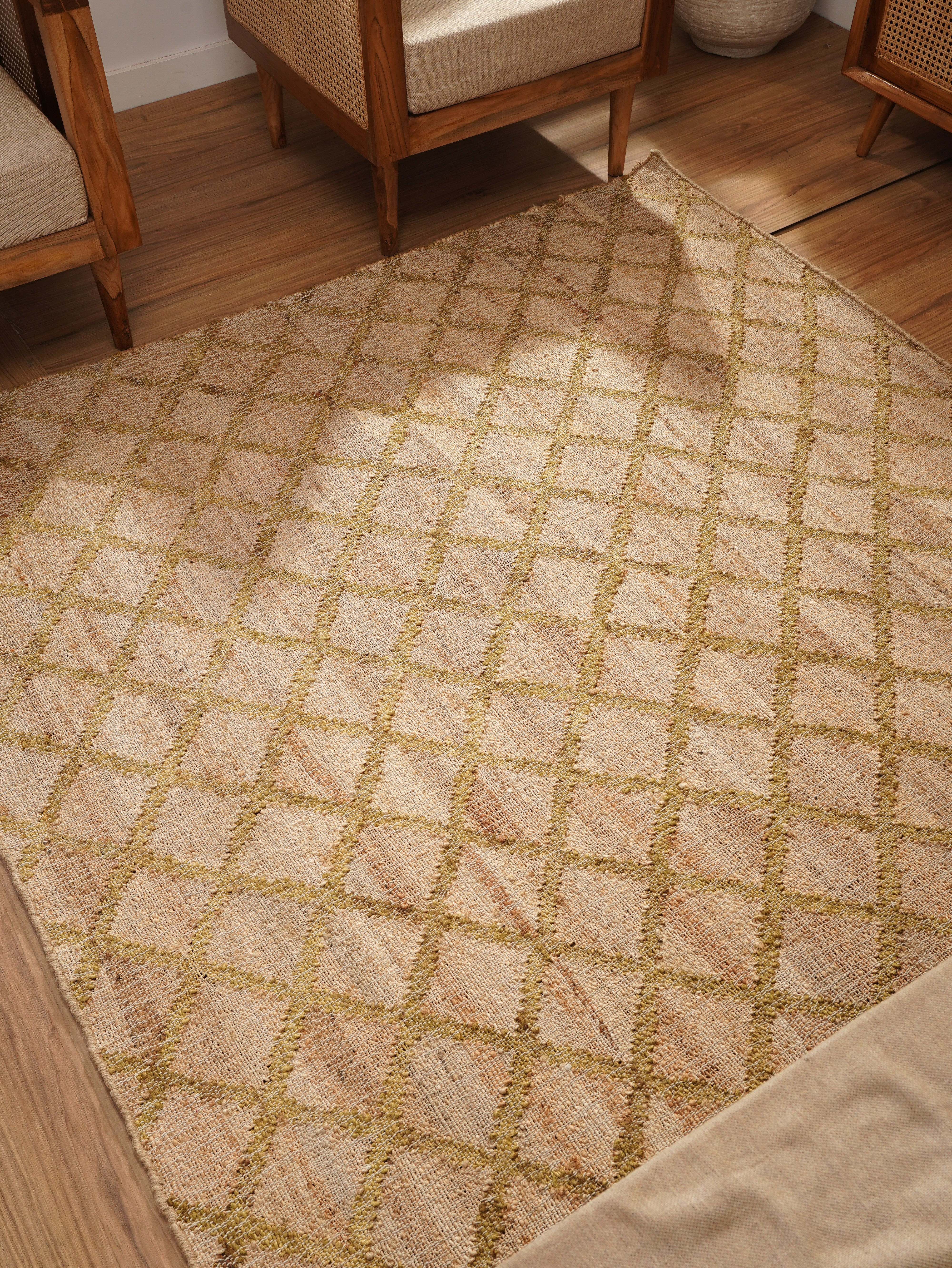 Sunlace Flat Weave Kilim Jute Rug