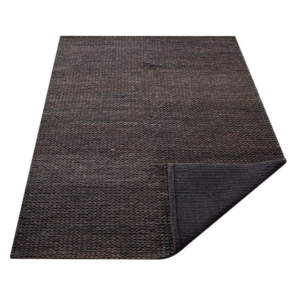 Charcoal Hand Woven Jute Rug