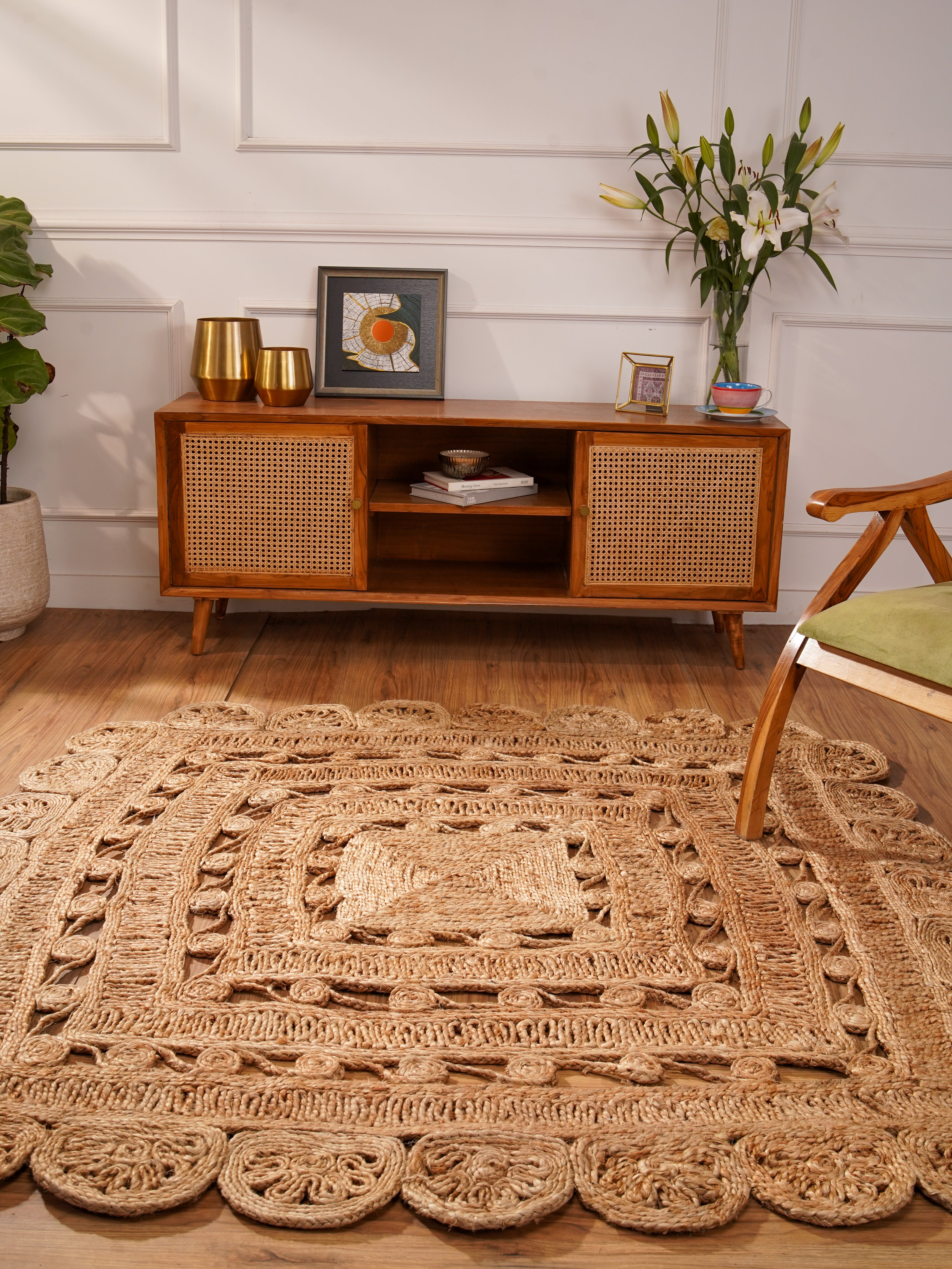 Anahata Hand Woven Jute Area Rug