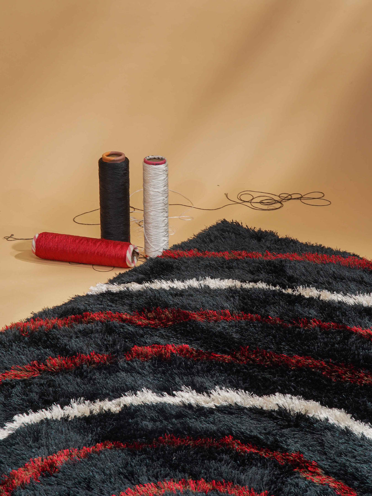 Vortex Hand Tufted Shag Rug